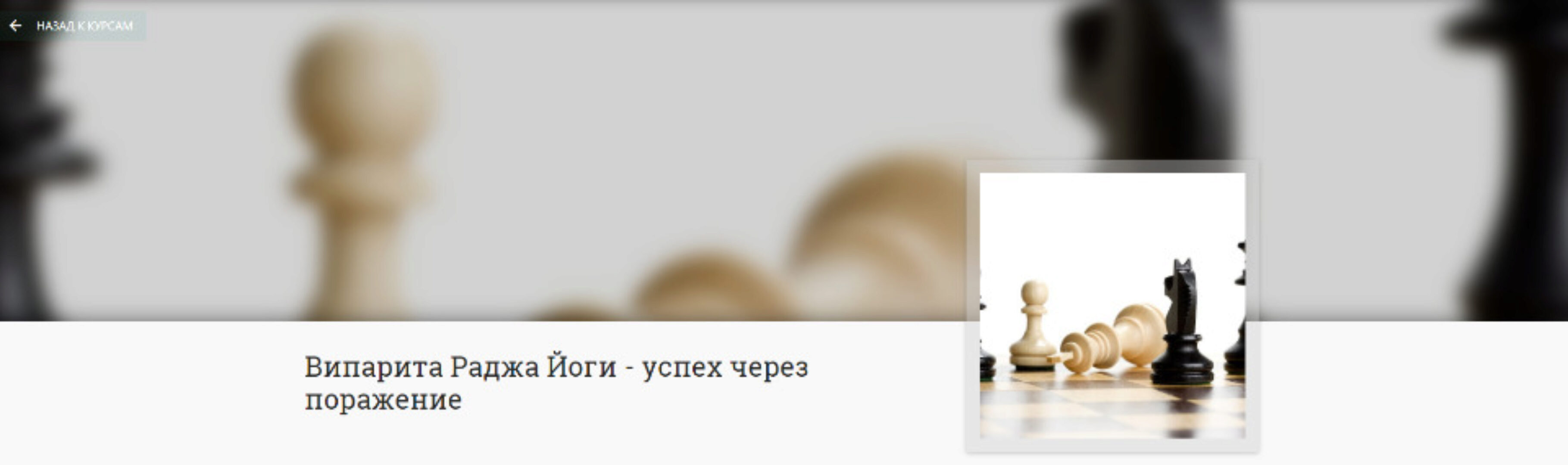 Випарита Раджа Йоги - успех через поражение (Анна Ласточкина)