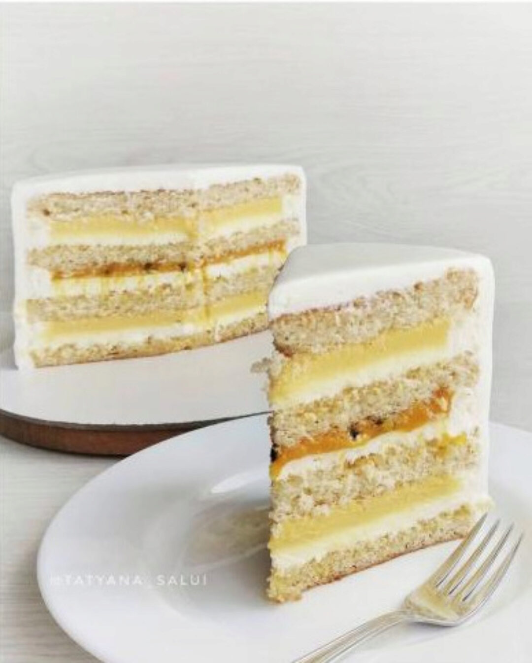 Рецепт торта «Ваниль-манго-маракуйя» (tatyana_salui)