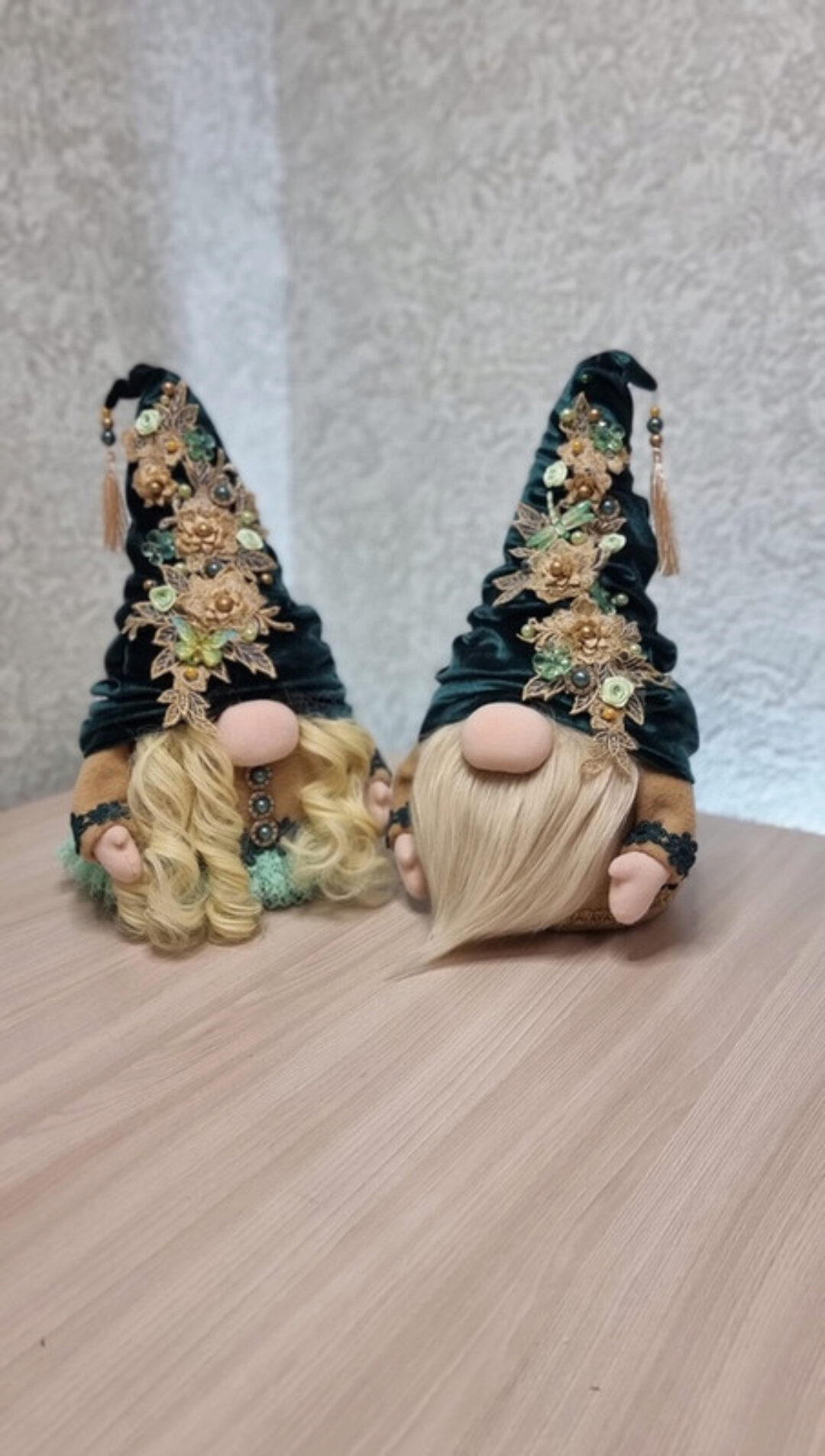 Пара гномов. Мальчик и девочка 28см (Марина Григорьева)