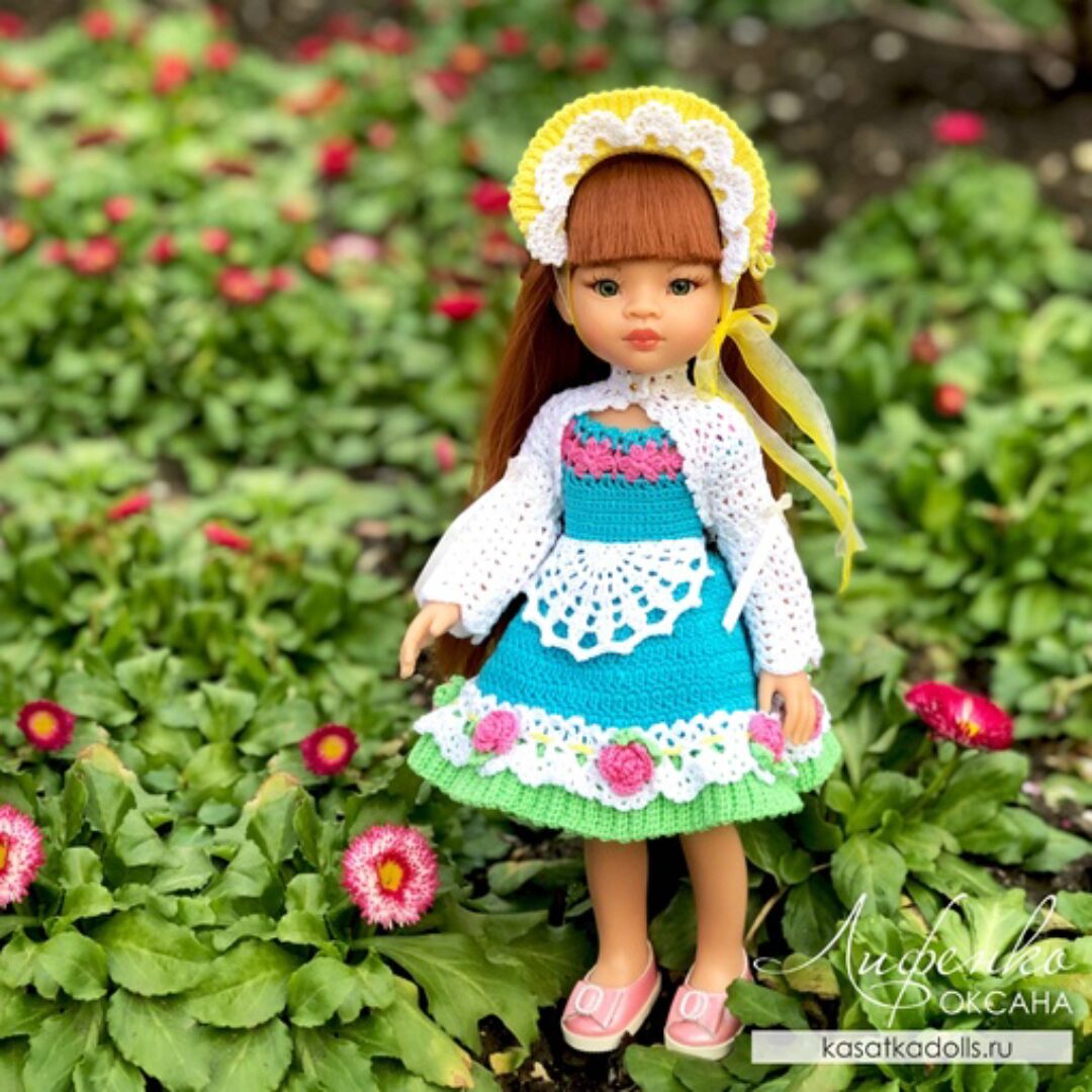 [KasatkaDollsFashions] Наряд Эмили для кукол Паола Рейна 32 см (Оксана Лифенко)