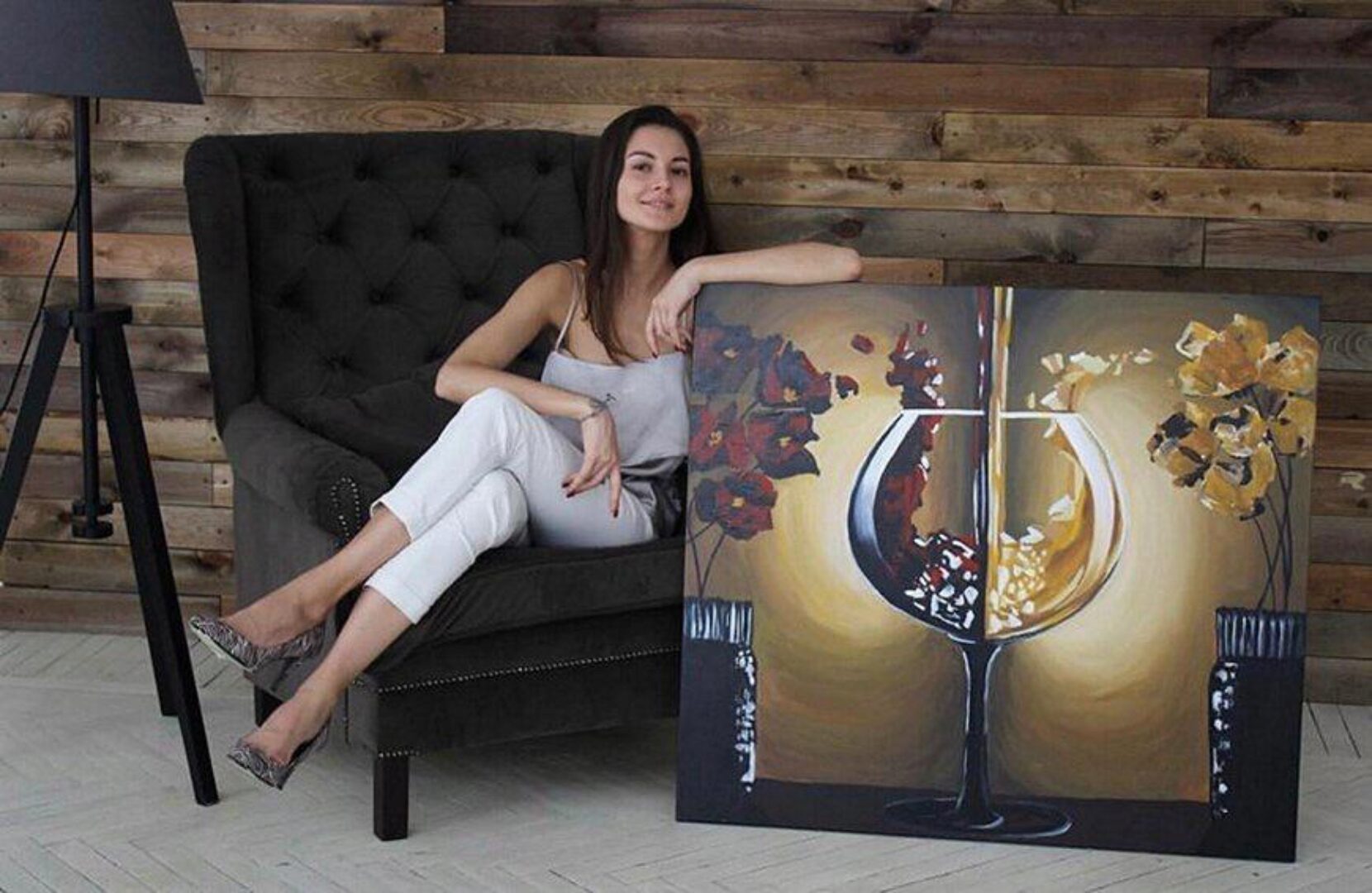 [Арт Лаб] Картины с поталью (Аделина Акбирова)