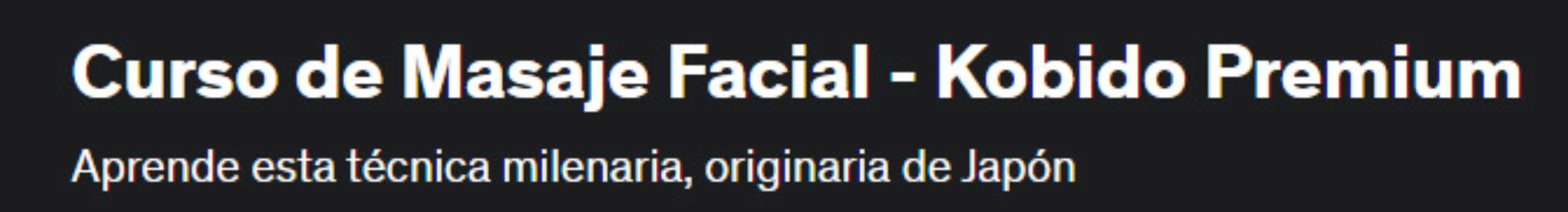 [Академия Оррит] Курс массажа лица - Кобидо Премиум