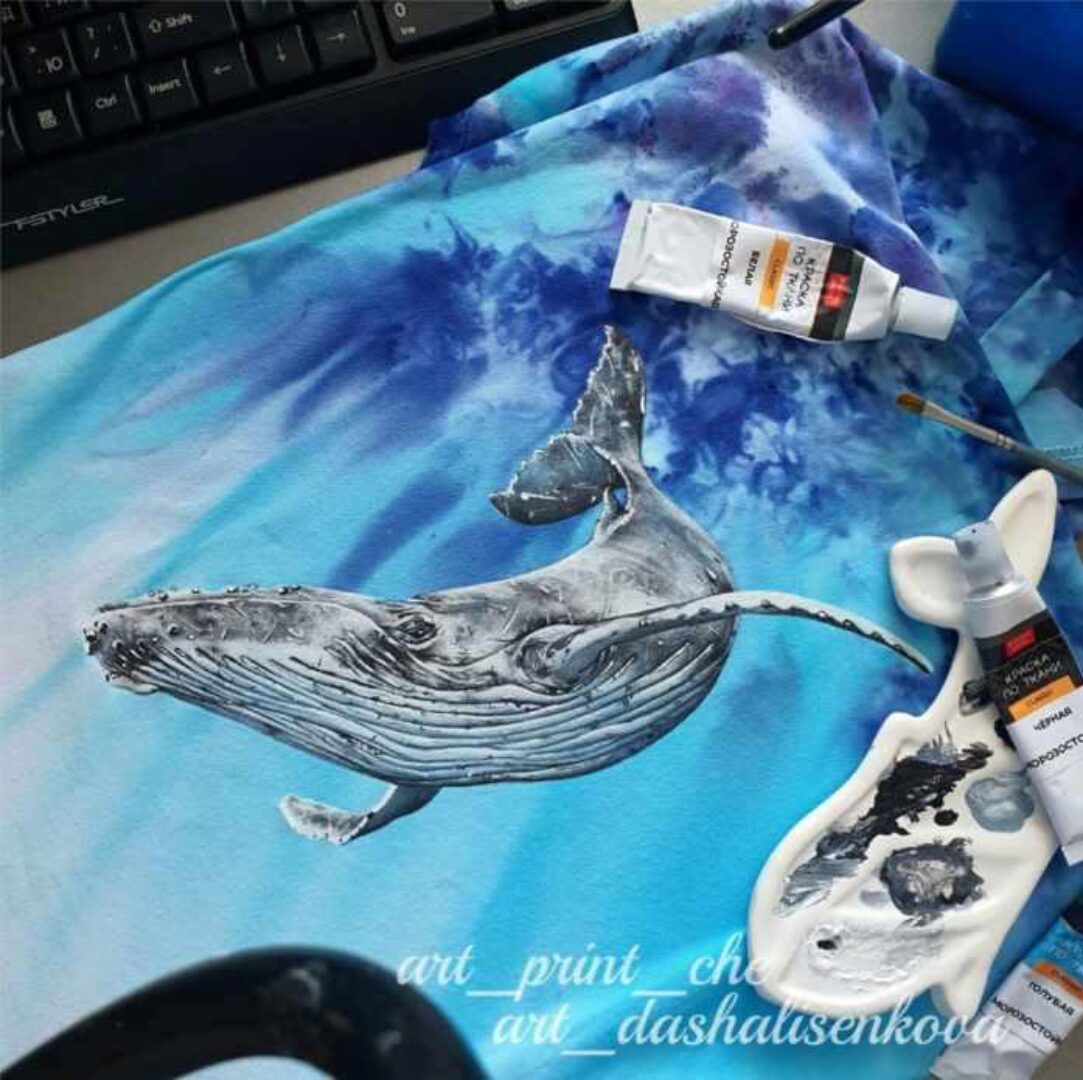 Тай-дай в ледяной технике +кит 2023 (Даша Лисенкова)