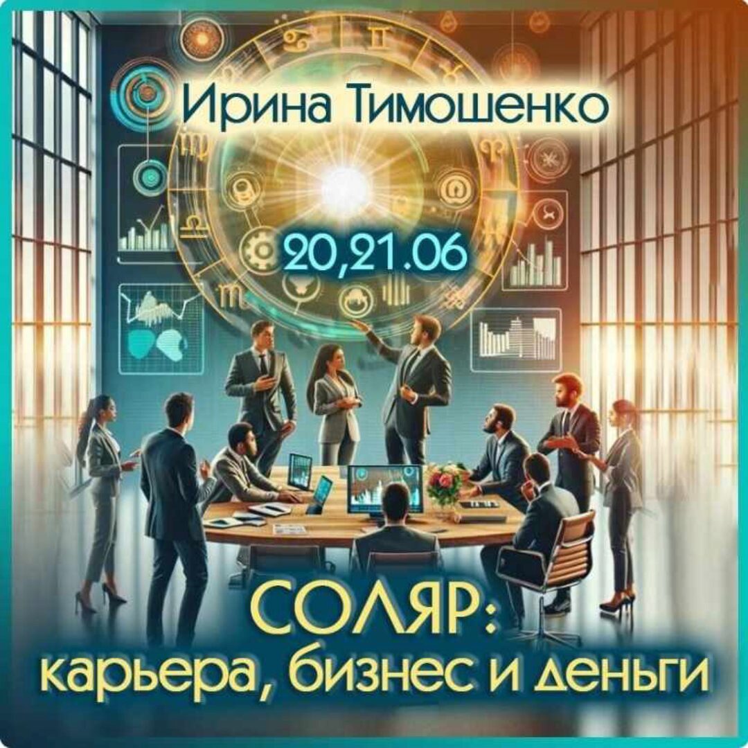 Соляр: карьера, бизнес и деньги (Ирина Тимошенко)