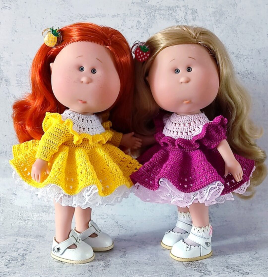 Платье Виктория-М для кукол Mia 30см (Елена Малахова)