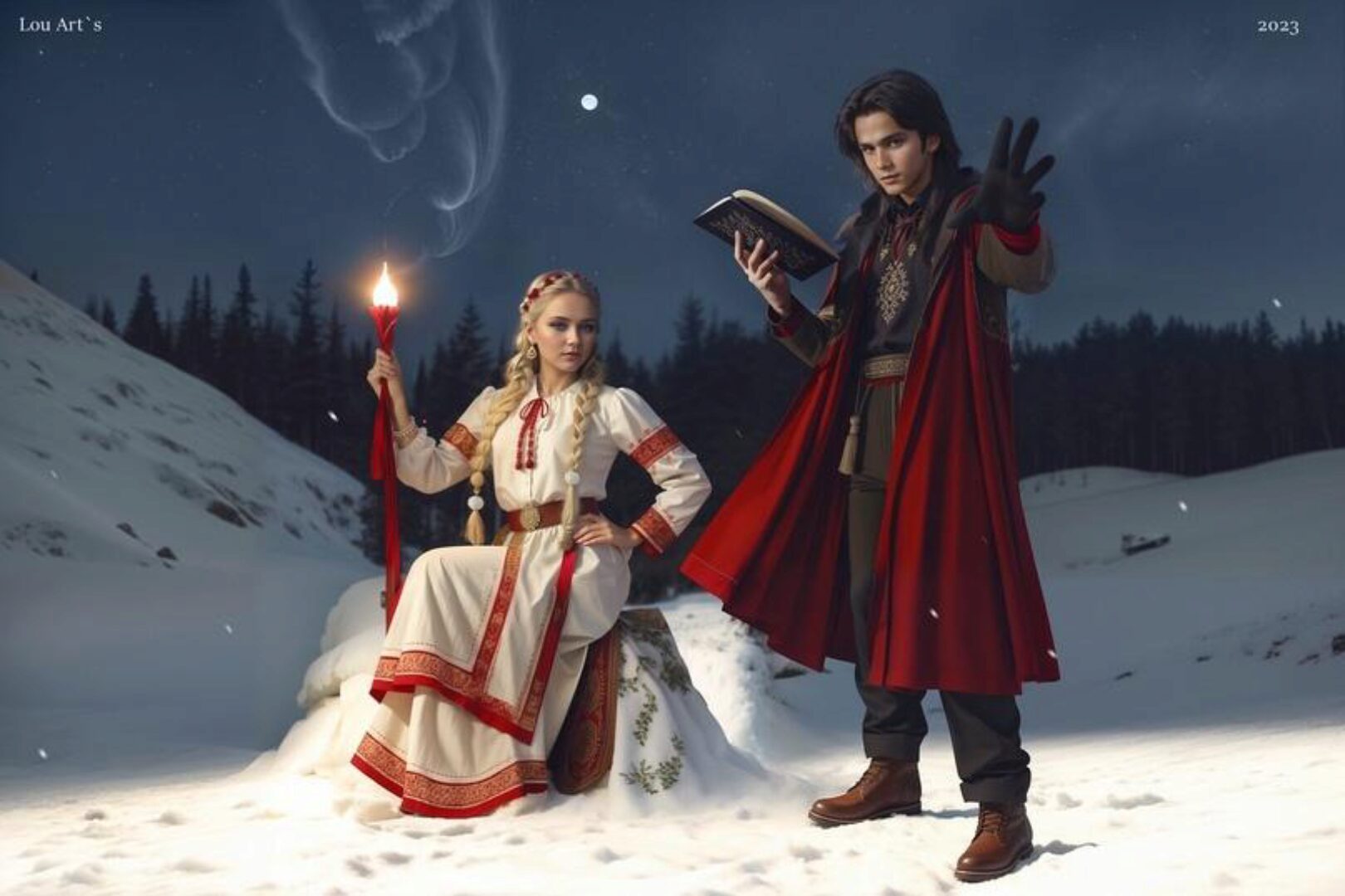 Курс по сложной иллюстрации в Stable Diffusion (Артур Логинов)