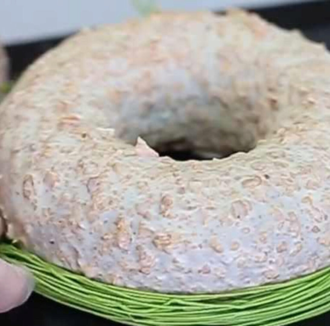 [ludmilabukina] Банановый Кекс с пасхальным декором (Людмила Букина)