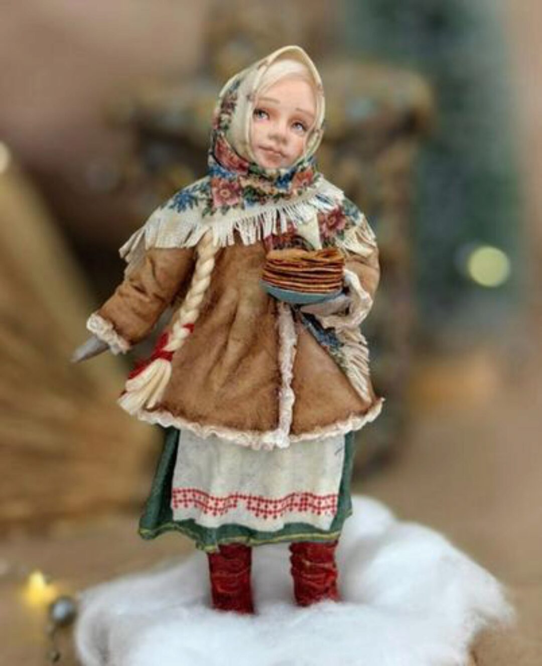 [Альгодон] Девочка с блинчиками (Марина Романова)