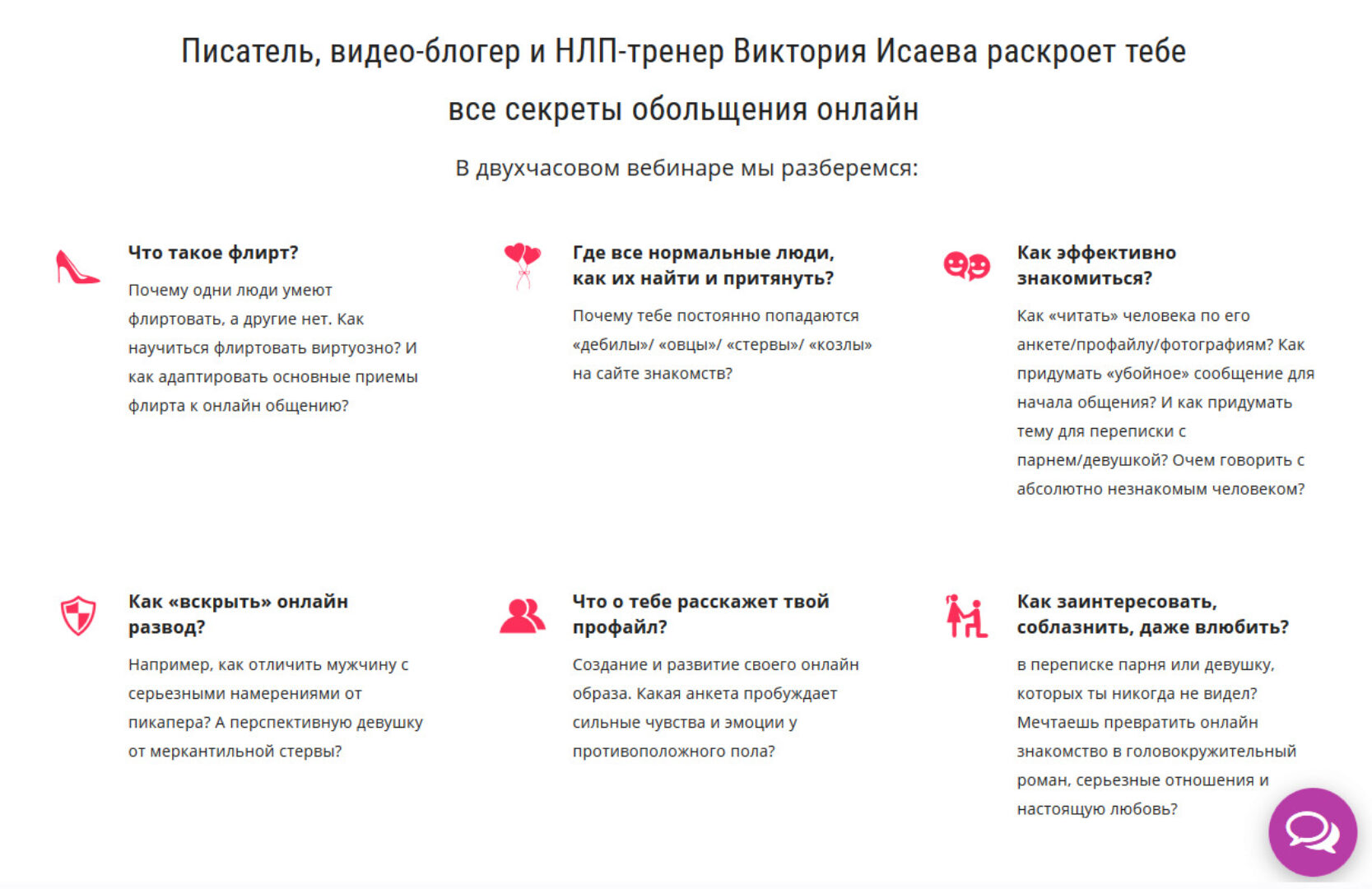 Секреты флирта (Виктория Исаева)