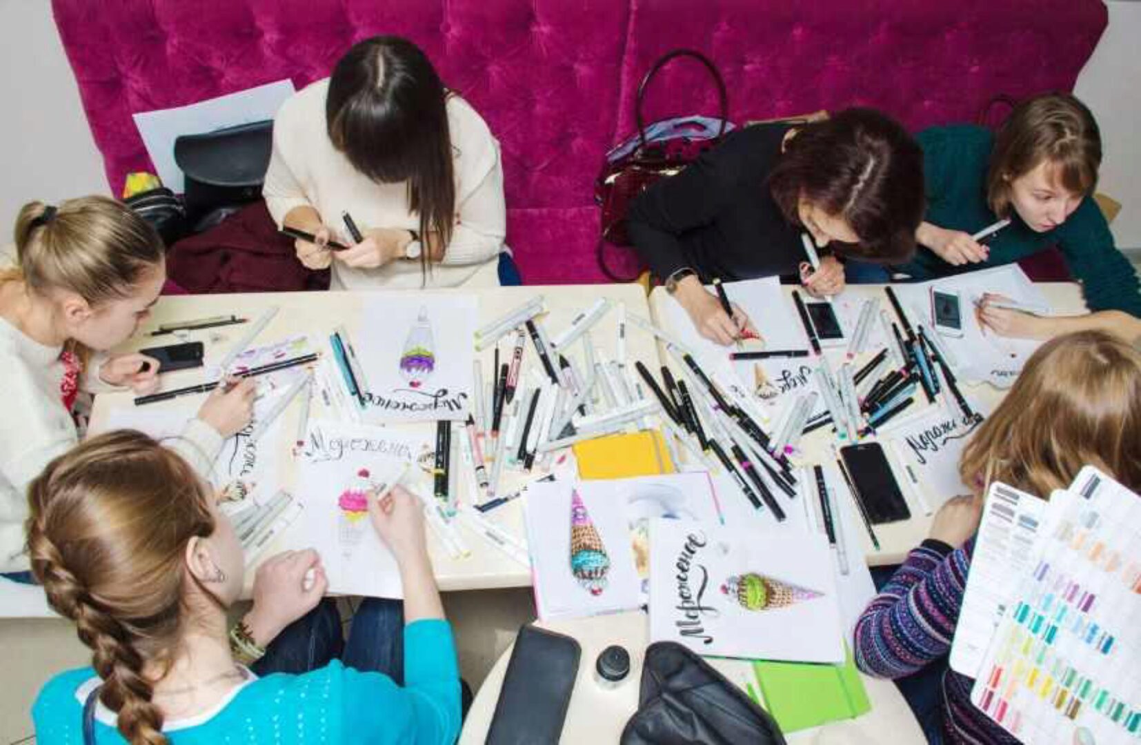 Как начать проводить мастер-классы и обучать рисованию (Евгения Липатова)