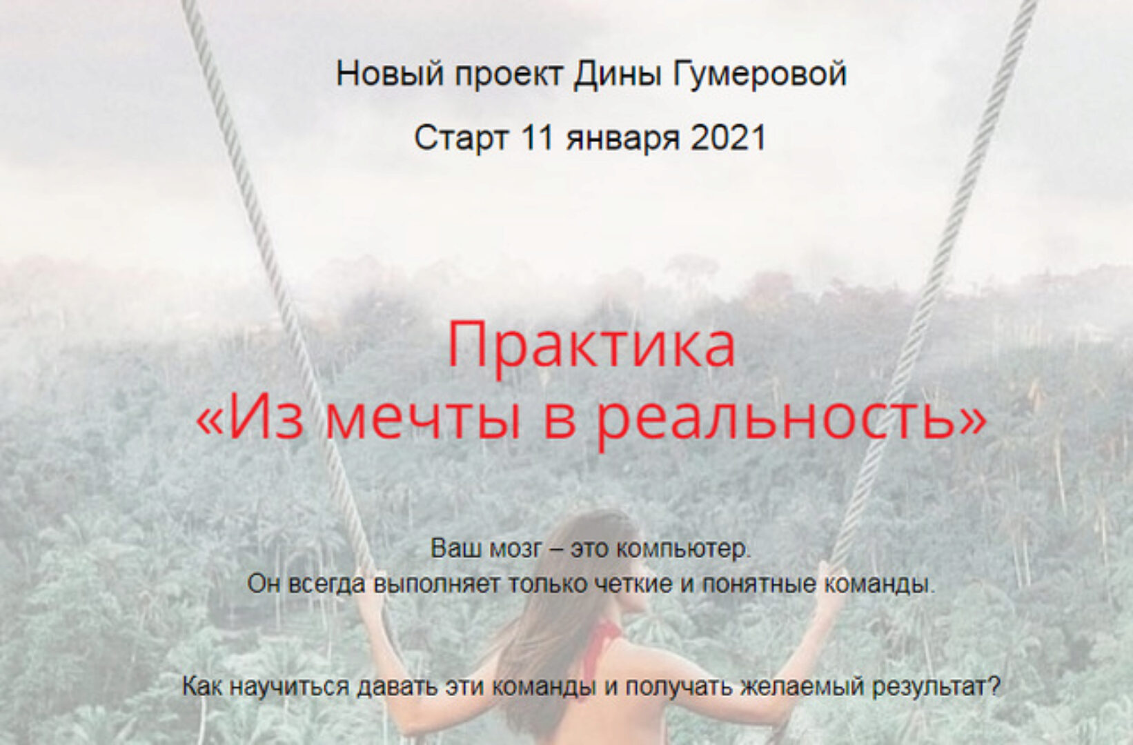 Практика. Из мечты в реальность (Дина Гумерова)