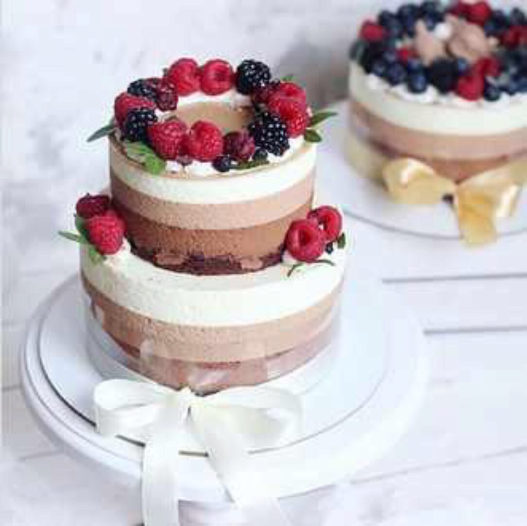 Бенто-торты «Три шоколада». Программа Расширенная (nezabudka_cake)