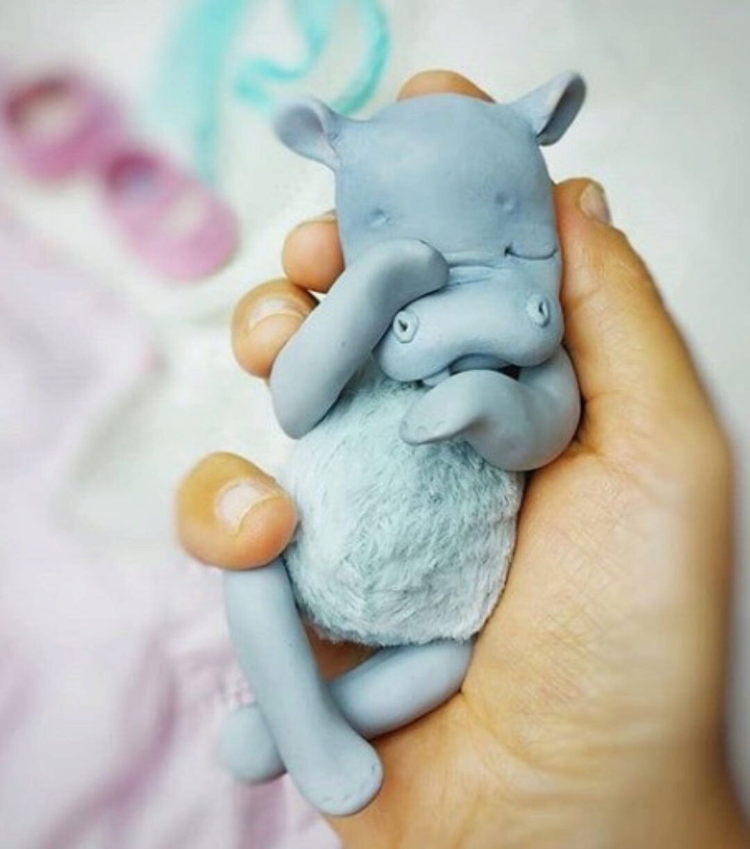 Спящий бегемотик (Инна Папис)