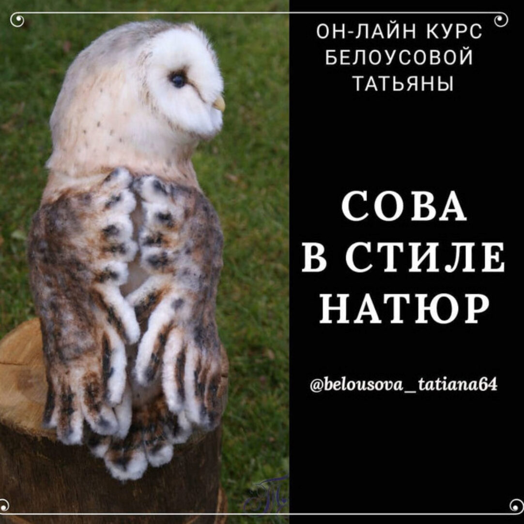 Сова в стиле натюр (Белоусова Татьяна)