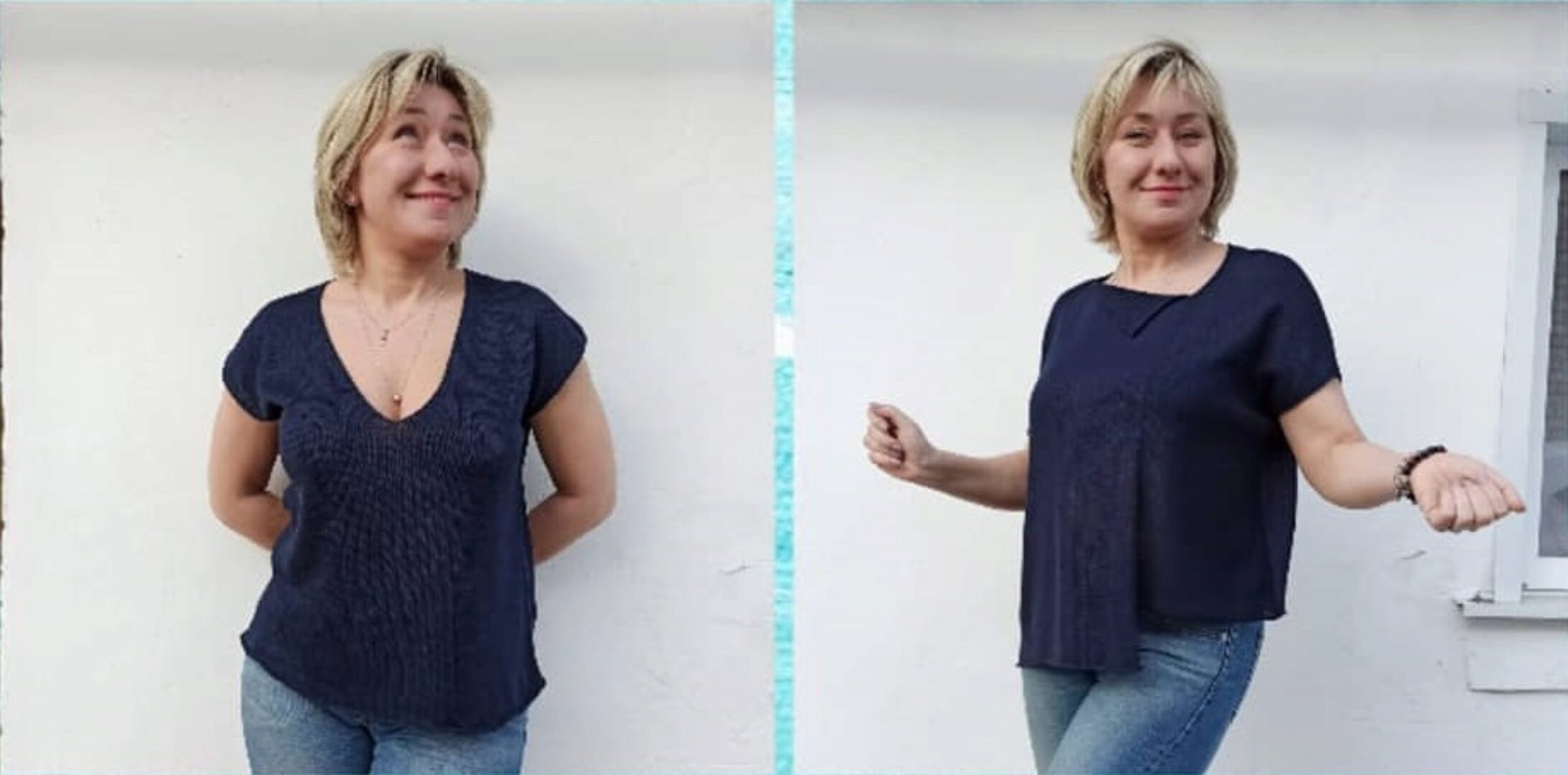 [Машинное вязание] Летние блузки Цаца и Пцаца (pavlik_spb)