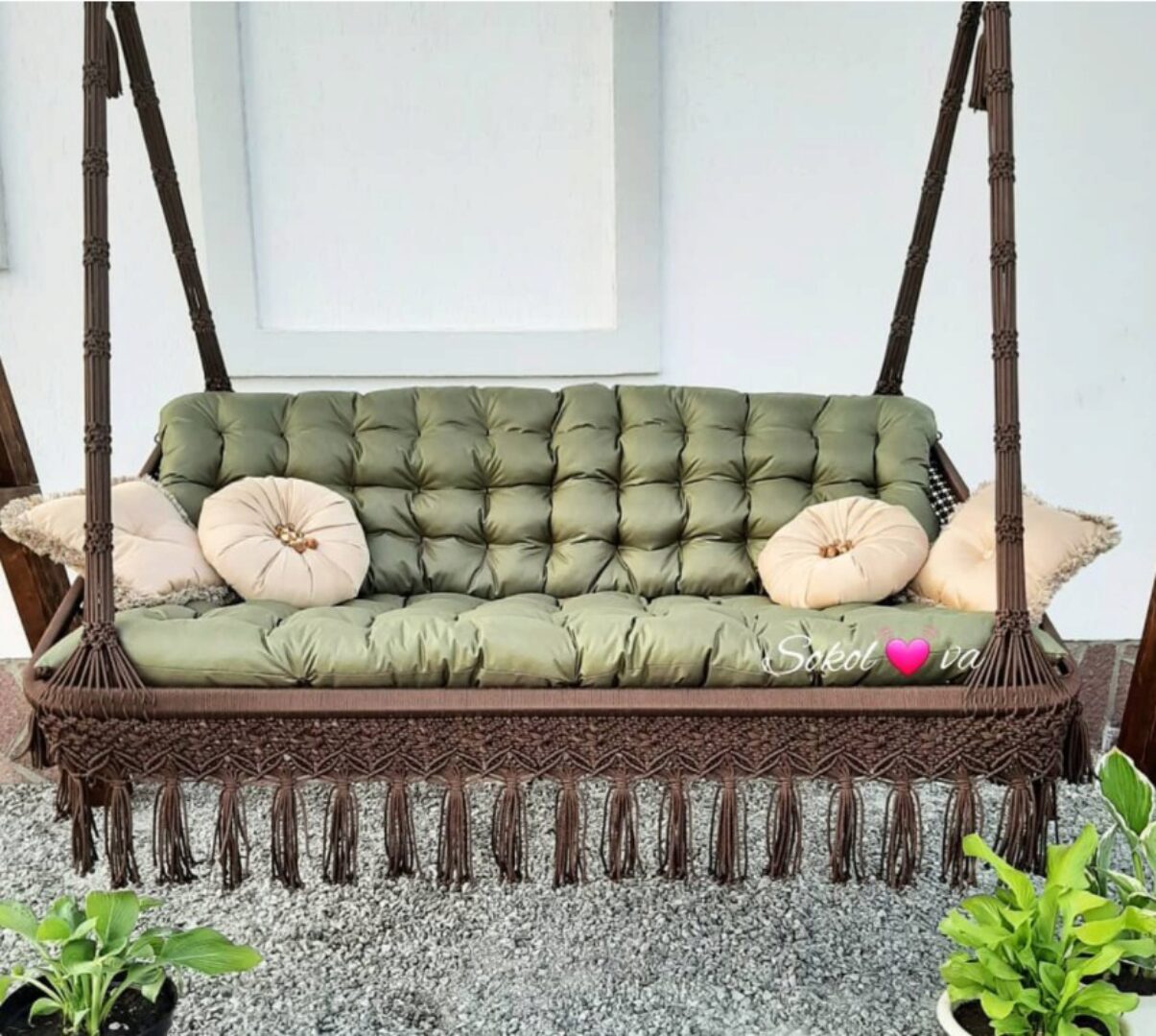 Подвесной диван (Татьяна Соколова)