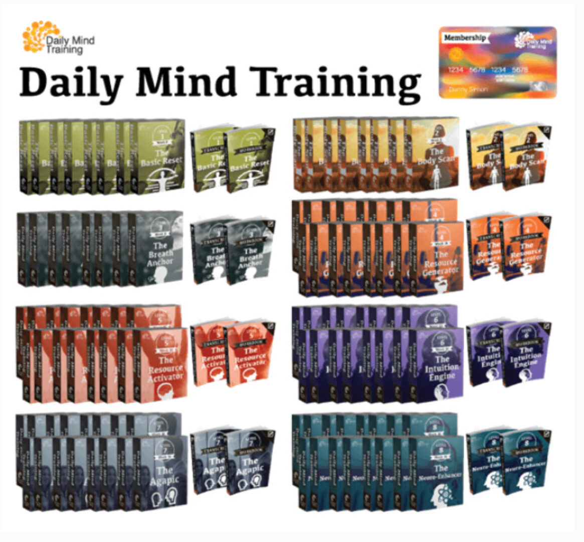 Курс ежедневной тренировки разума, уровень 1 из 8, недели 1-2 из 104 (Игорь Ледоховский)