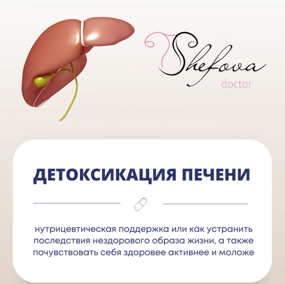 Детоксикация печени (Юлия Шефова)