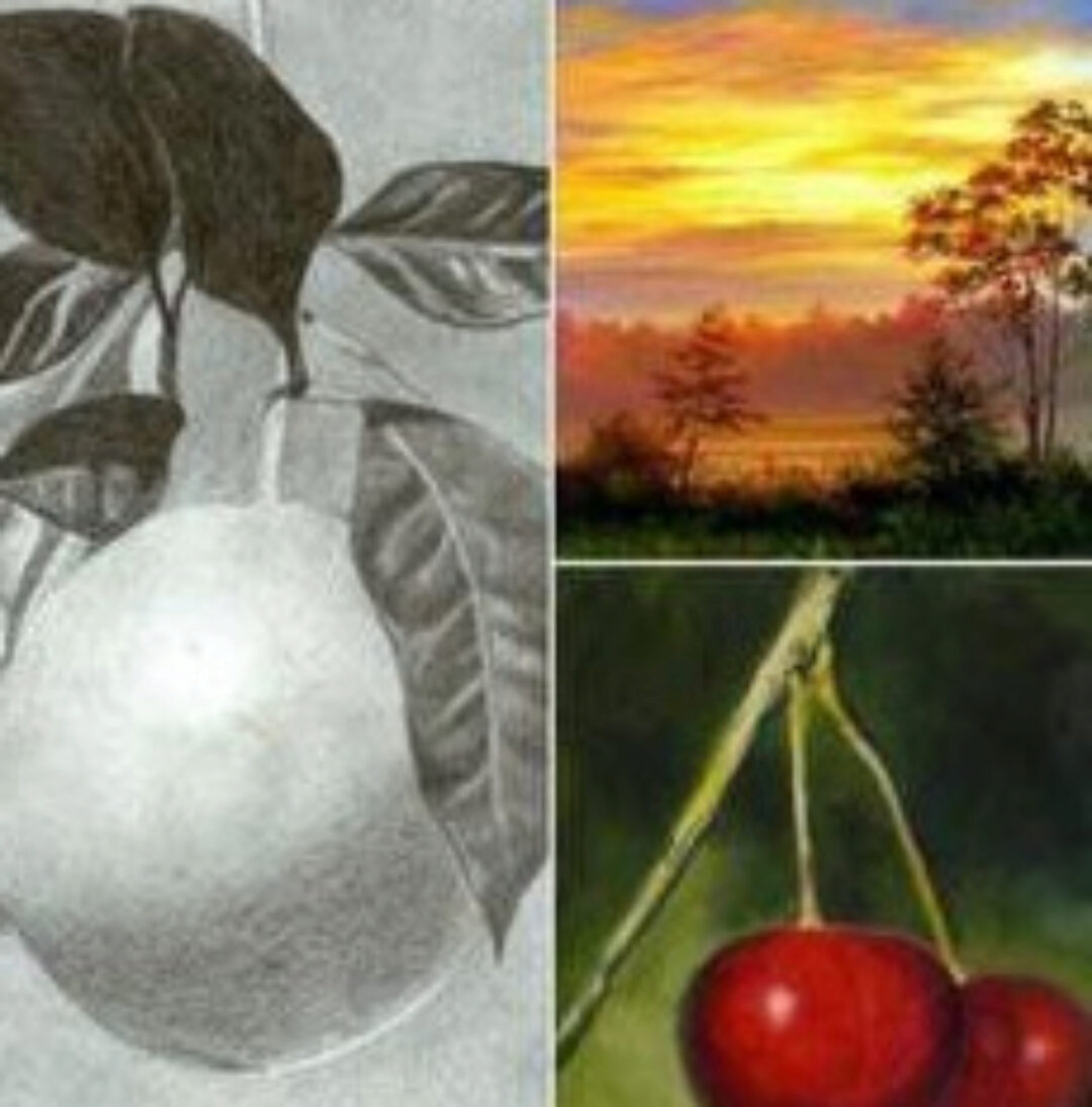 Базовый курс рисунка и живописи (Юлия Кошелева)