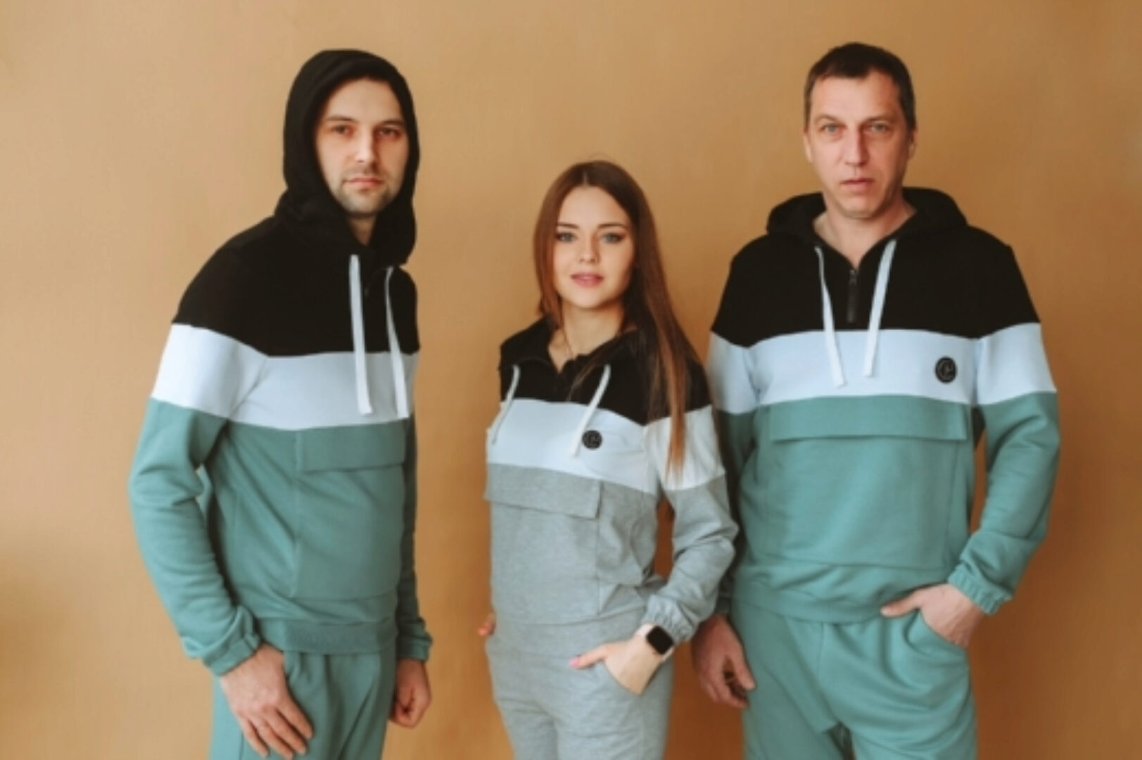 Спортивный костюм «Колорблок» мужчины. Размеры 40-64 на пять ростовок (Элина Патыкова)