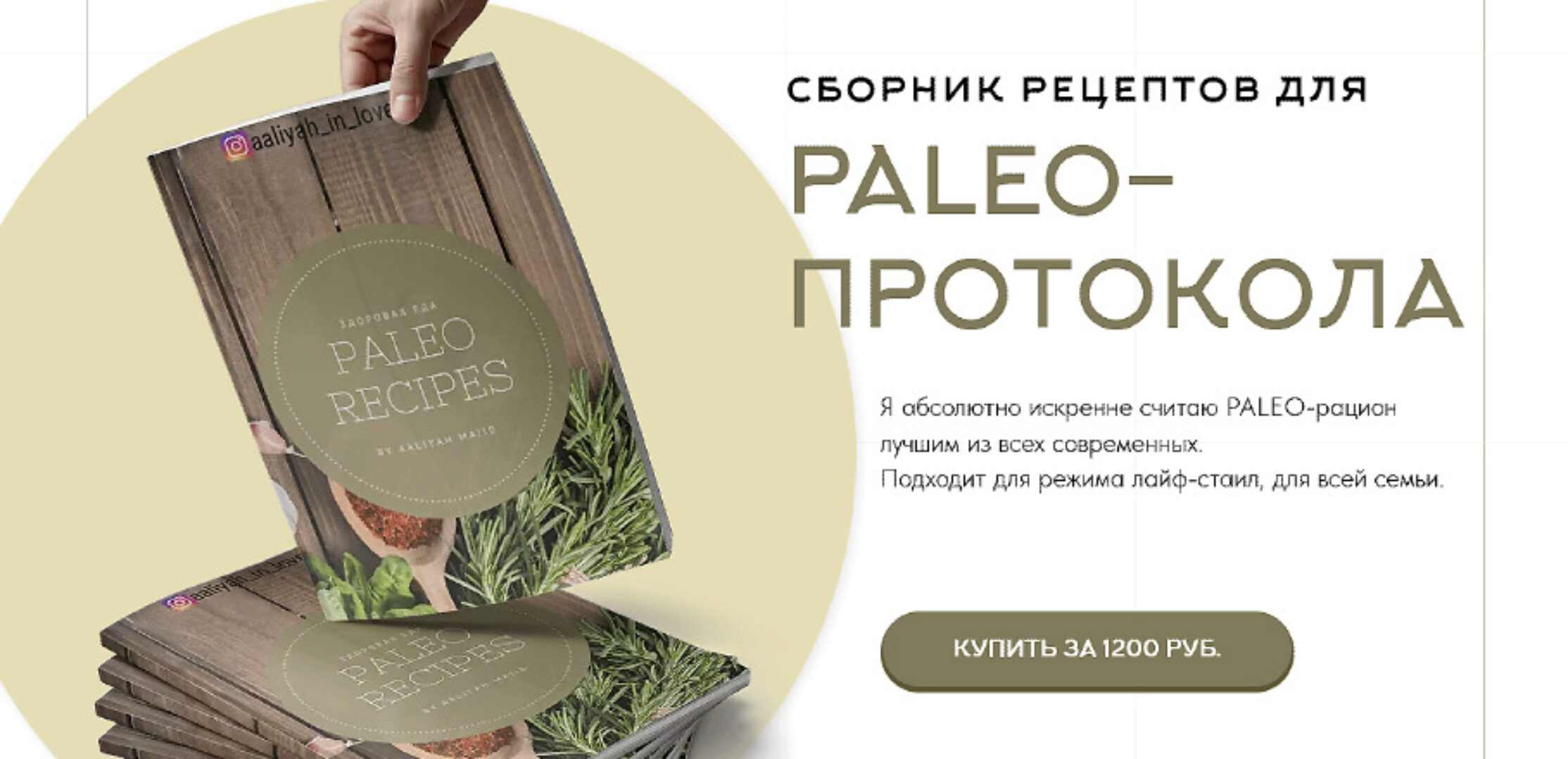 Сборник рецептов для PALEO-протокола (Аалия Маджид)