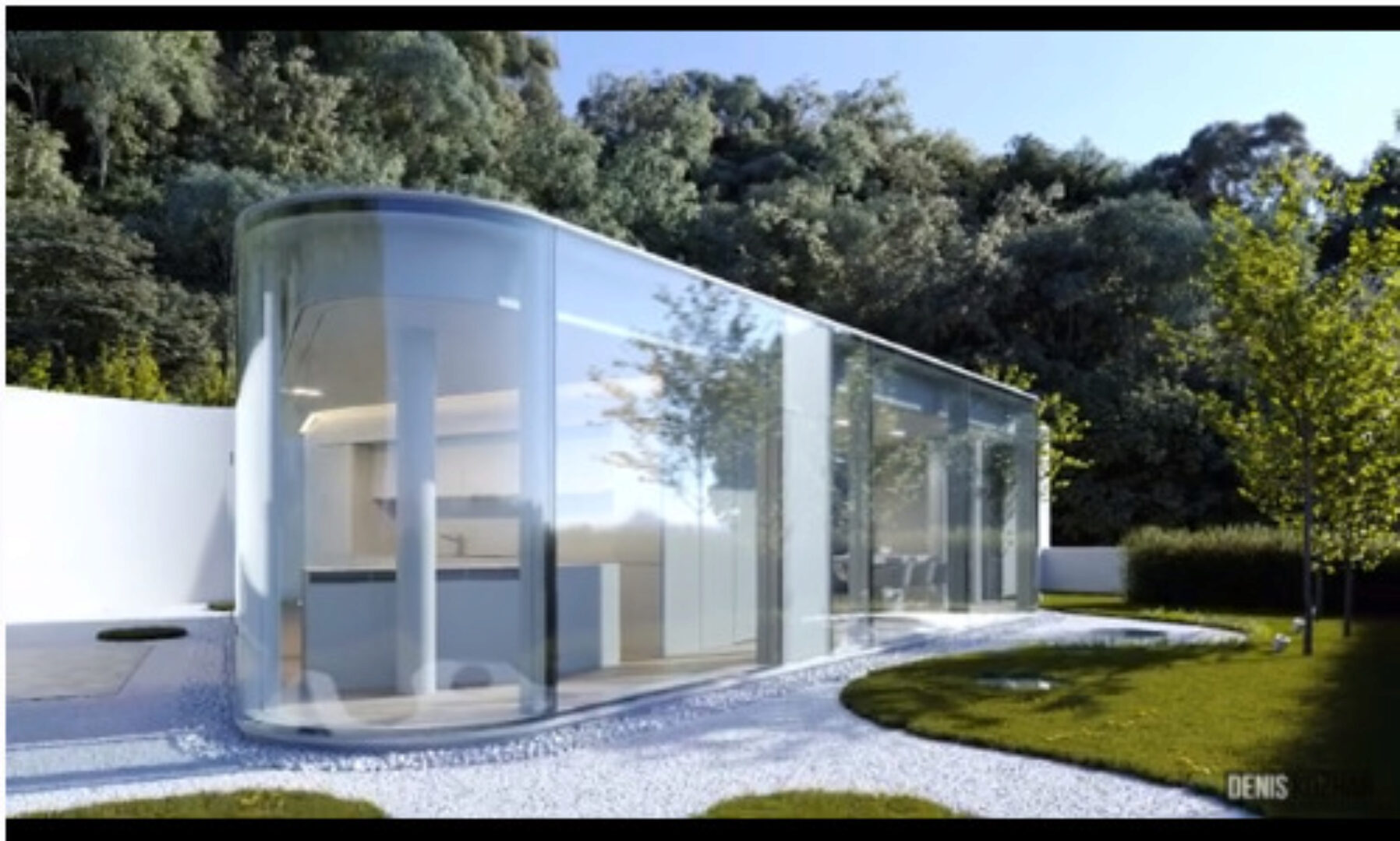 Визуализация экстерьера в 3d Max & Corona Render (Денис Кожар)