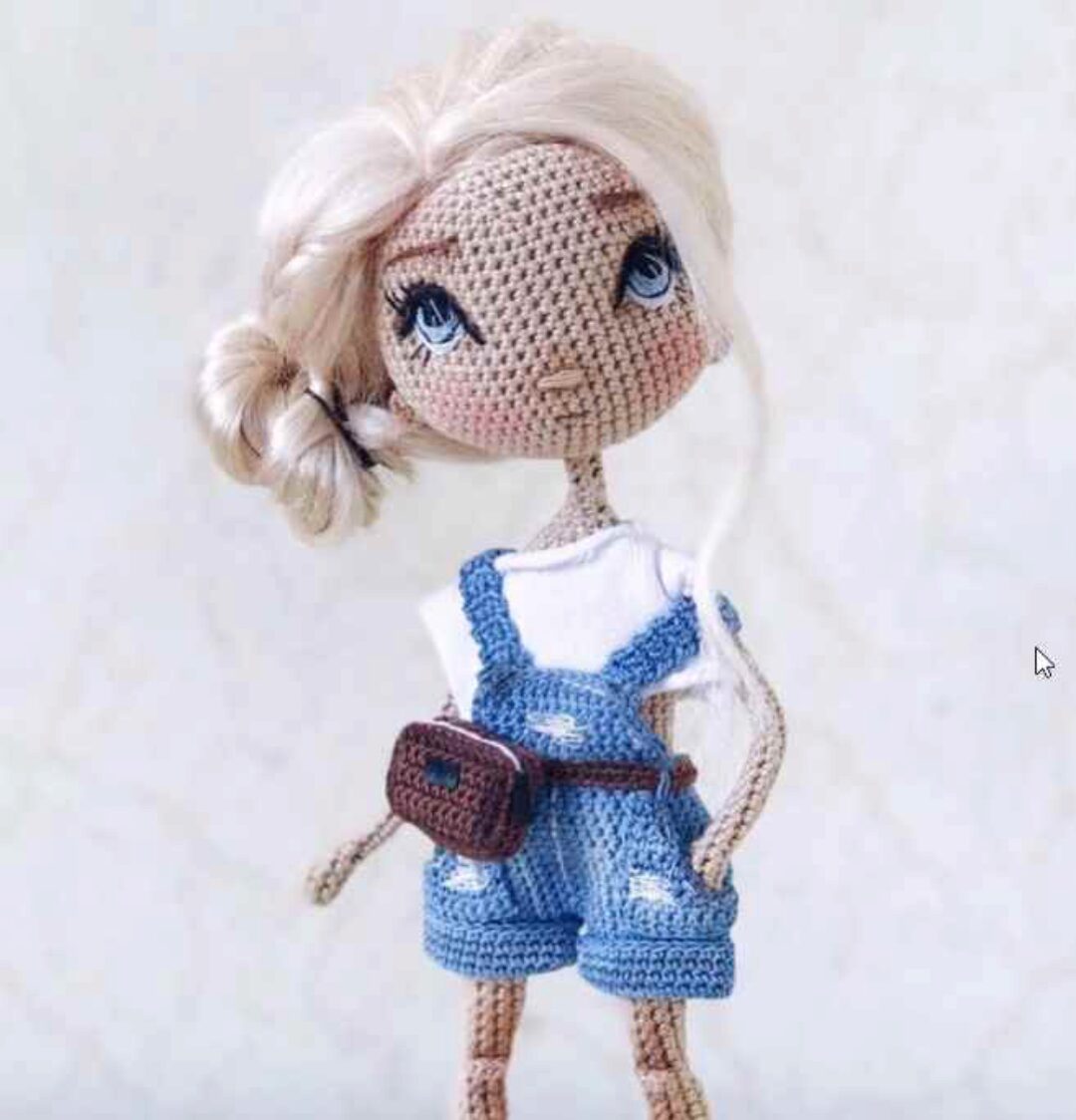 Десятый мастер-класс по вязаной куколке (Екатерина Гущина)