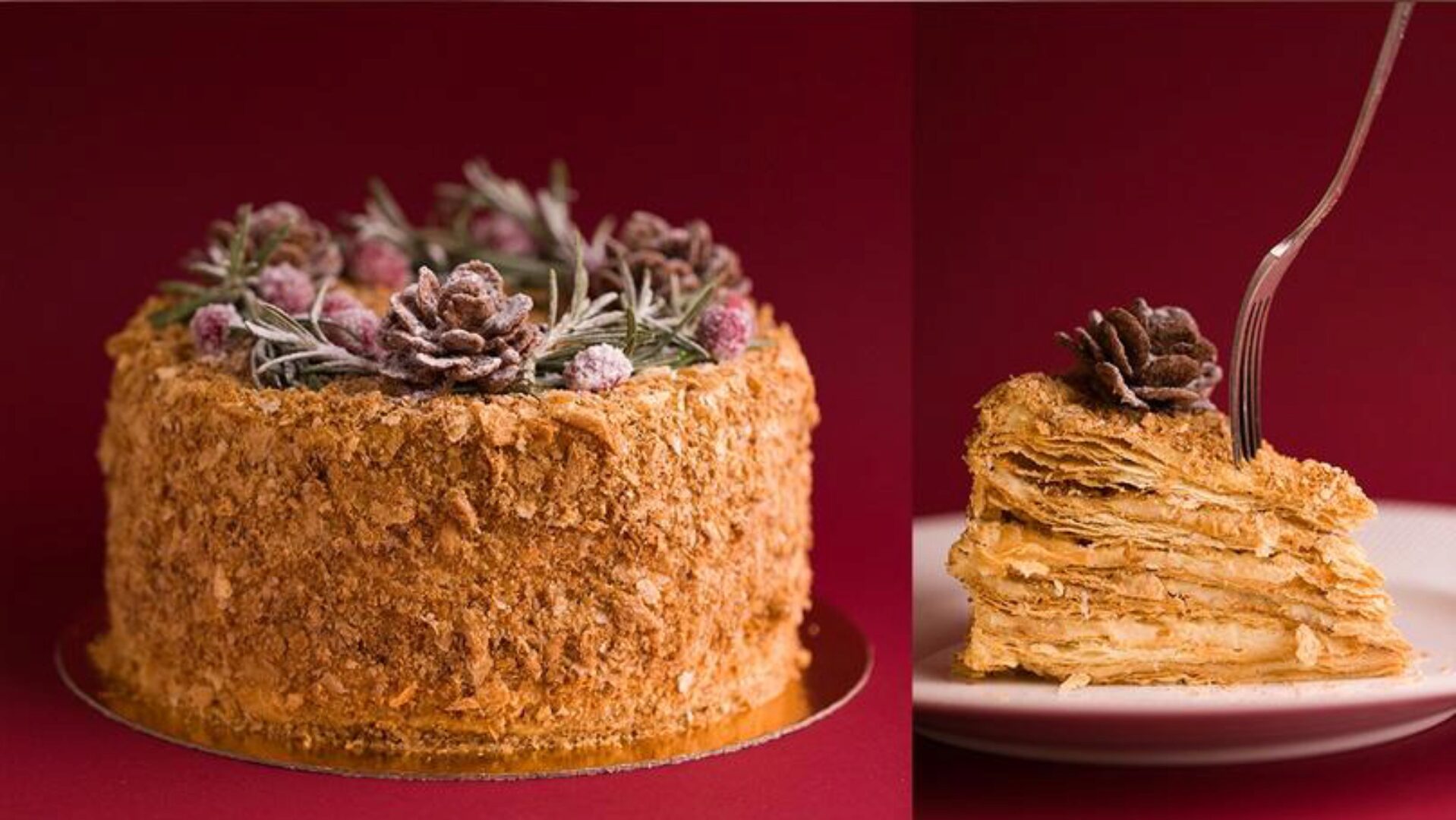 [Coup de coeur] Новогодний курс.Сет из 4х десертов на Рождество и Новый год (Екатерина Курбатова)