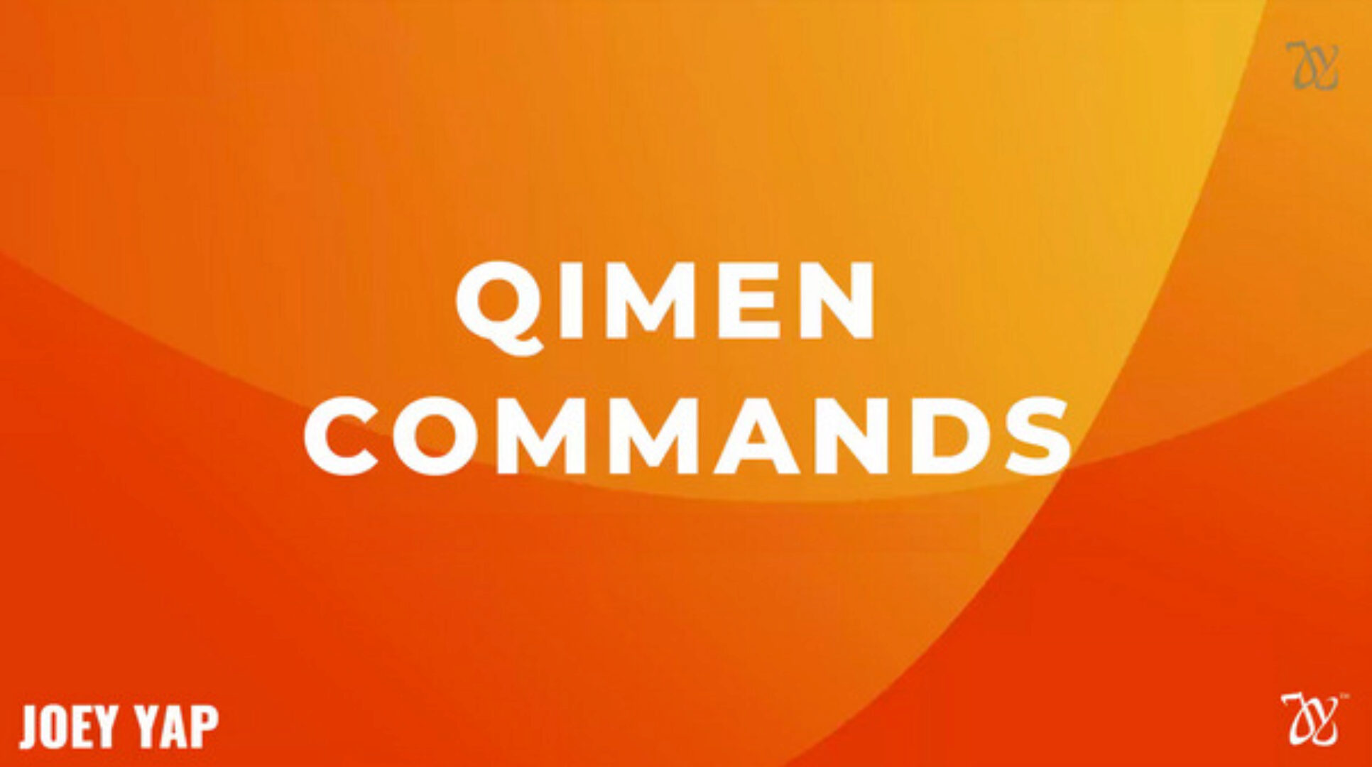 [Joey Yap Academy] Команды ци мэнь (Mindy Yoong)