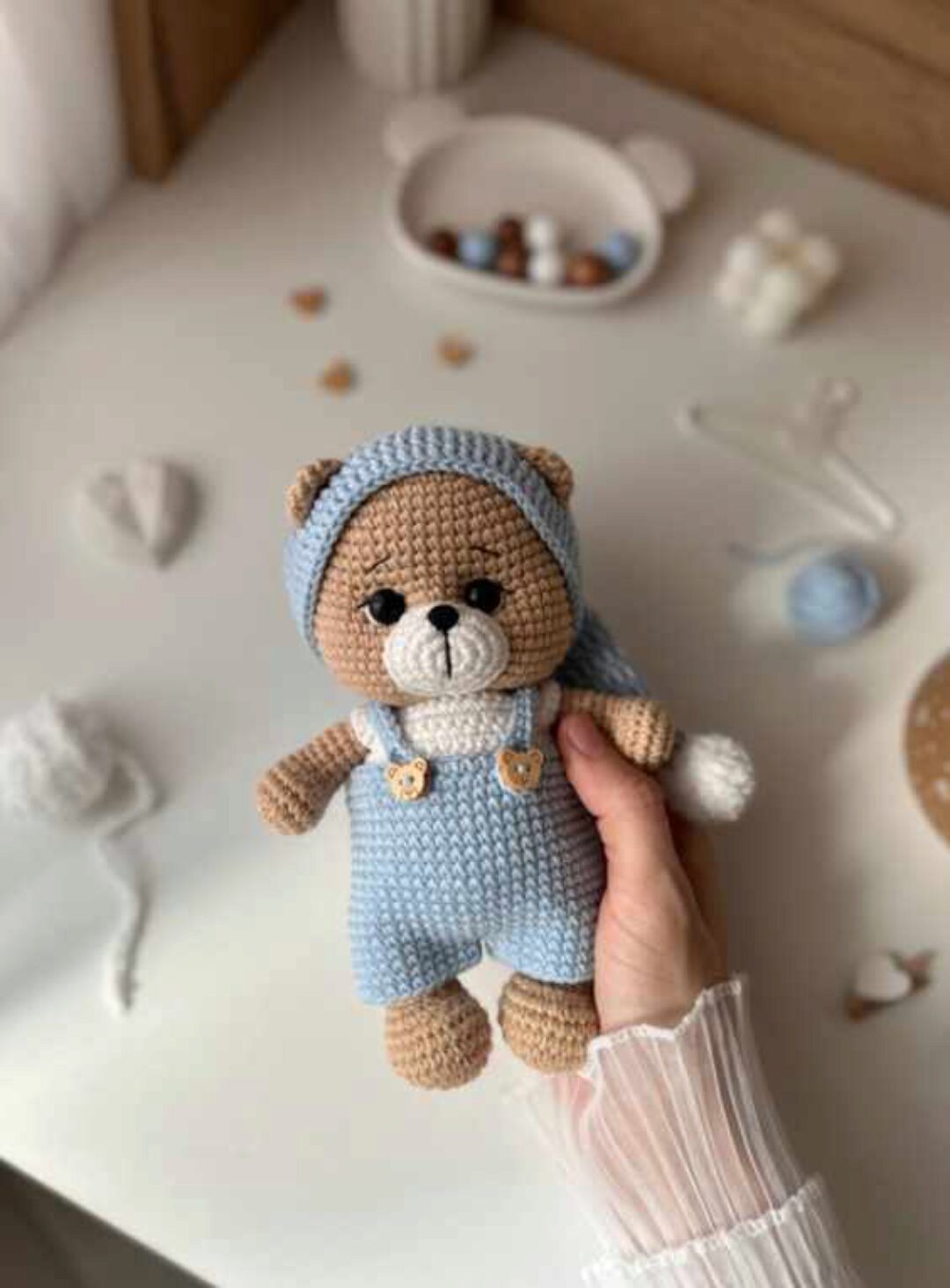 [pinetki_studio_] Медвежонок в пижаме (Анжелика Анастасова)