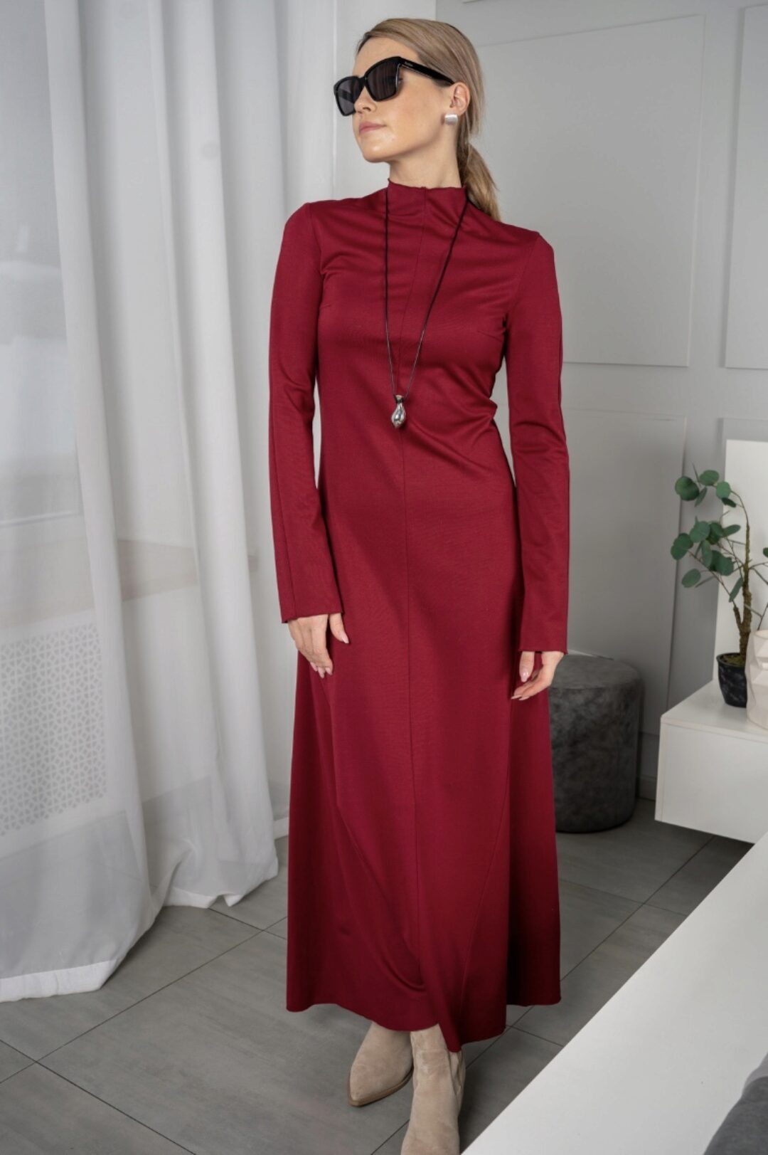 [Studio.Yusupova] Платье из трикотажа Clarissa D. Размер 42-52. Рост 168-172 (Кристина Юсупова)