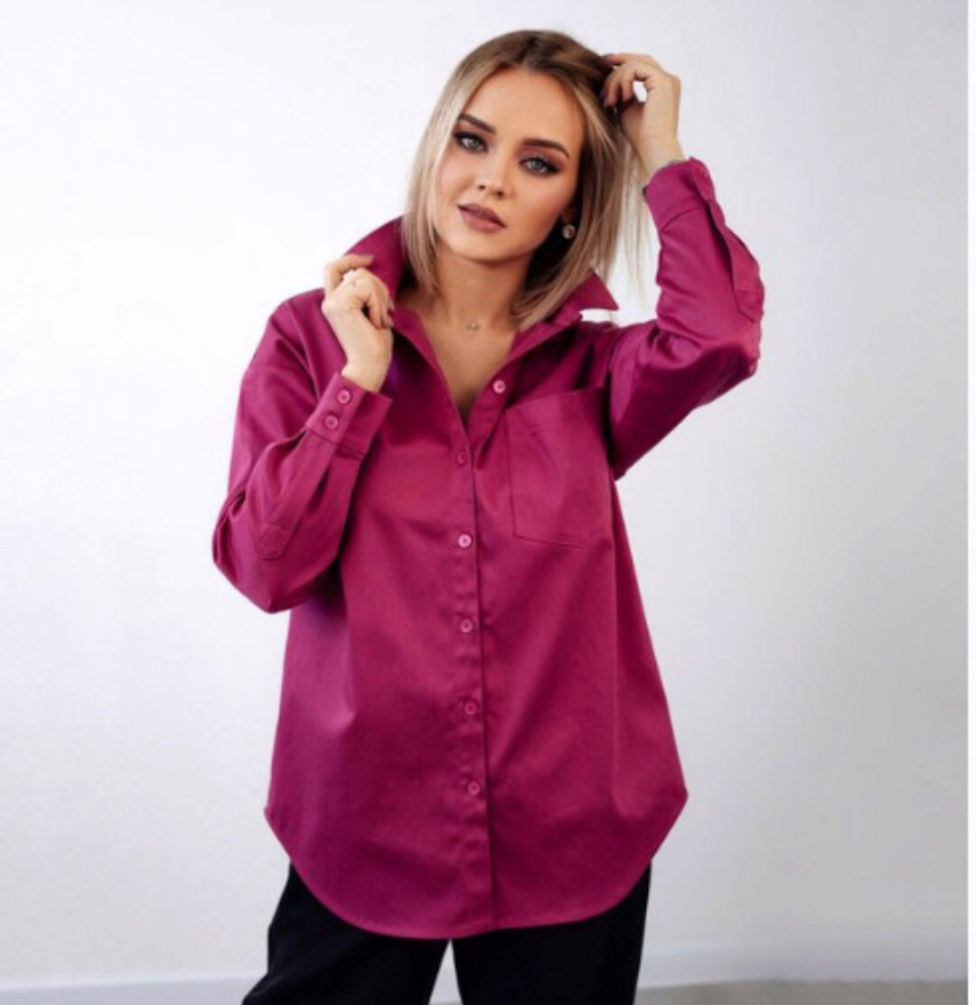 Рубашка Fame. Размеры 38-64. рост 158-176 (Элина Патыкова)