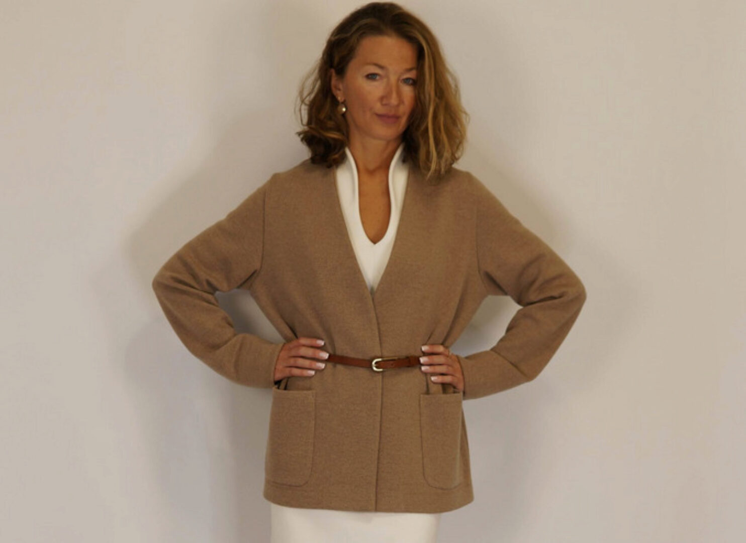 [Elenapatternstudio] Выкройка Кардиган - жакет Джокер. Размеры 40-54. Рост 164