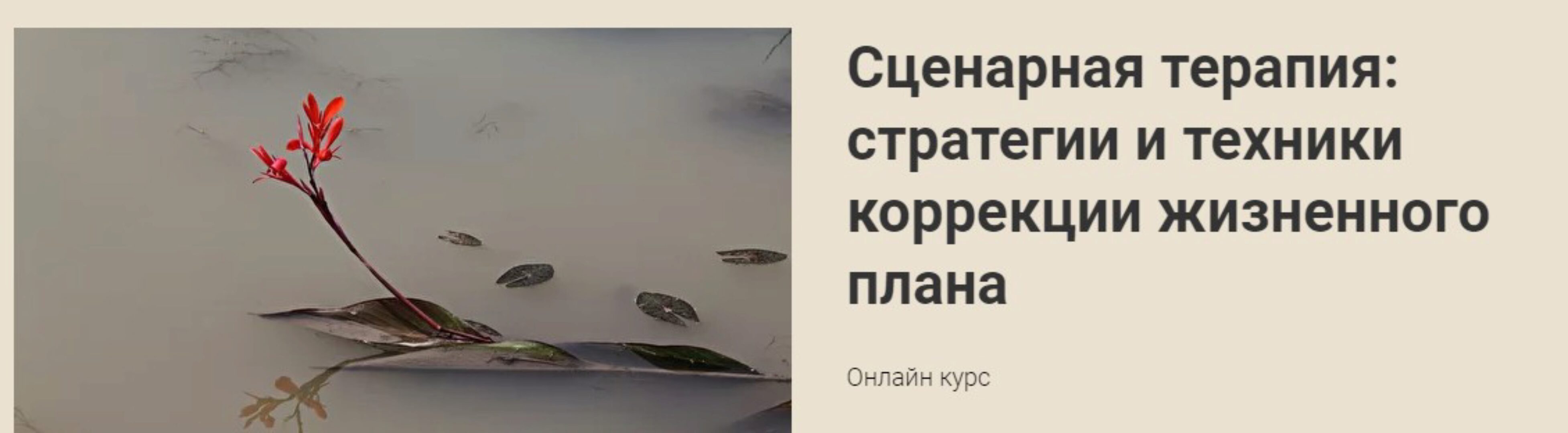 Сценарная терапия: стратегии и техники коррекции жизненного плана (Наталья Приймаченко)