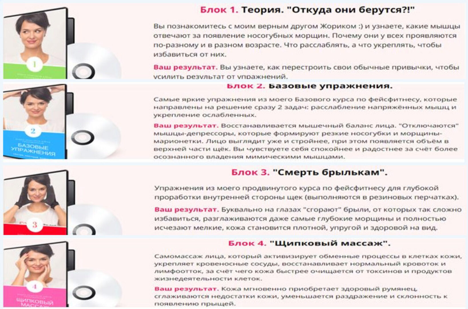 Фитнес для лица (Алена Россошинская)