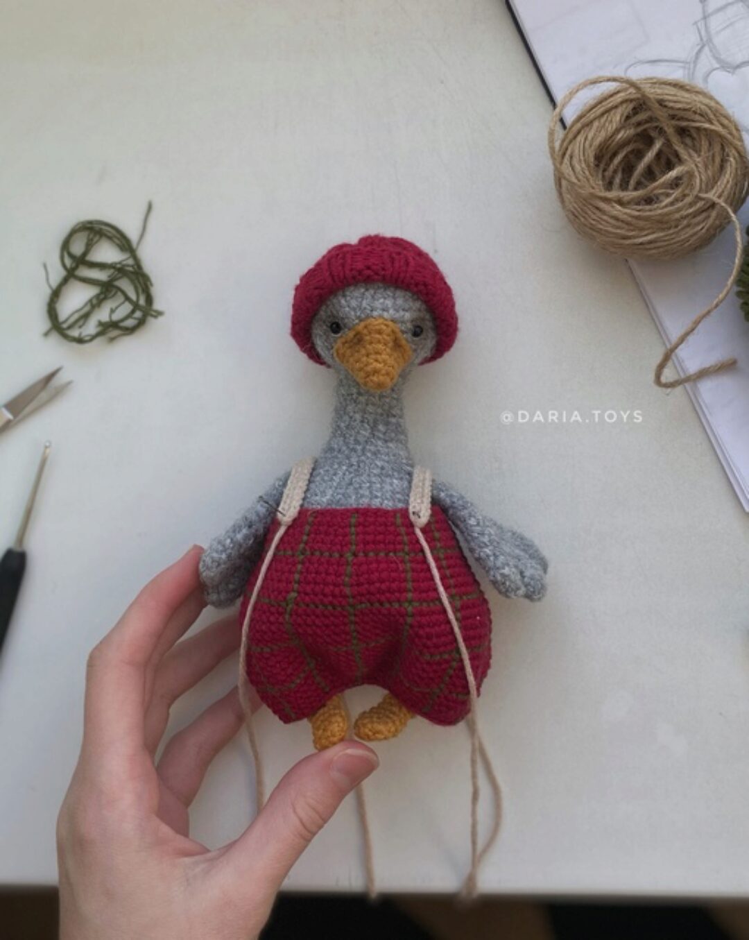 [daria.toys] Гусь Оскар (Дарья Конуркина)