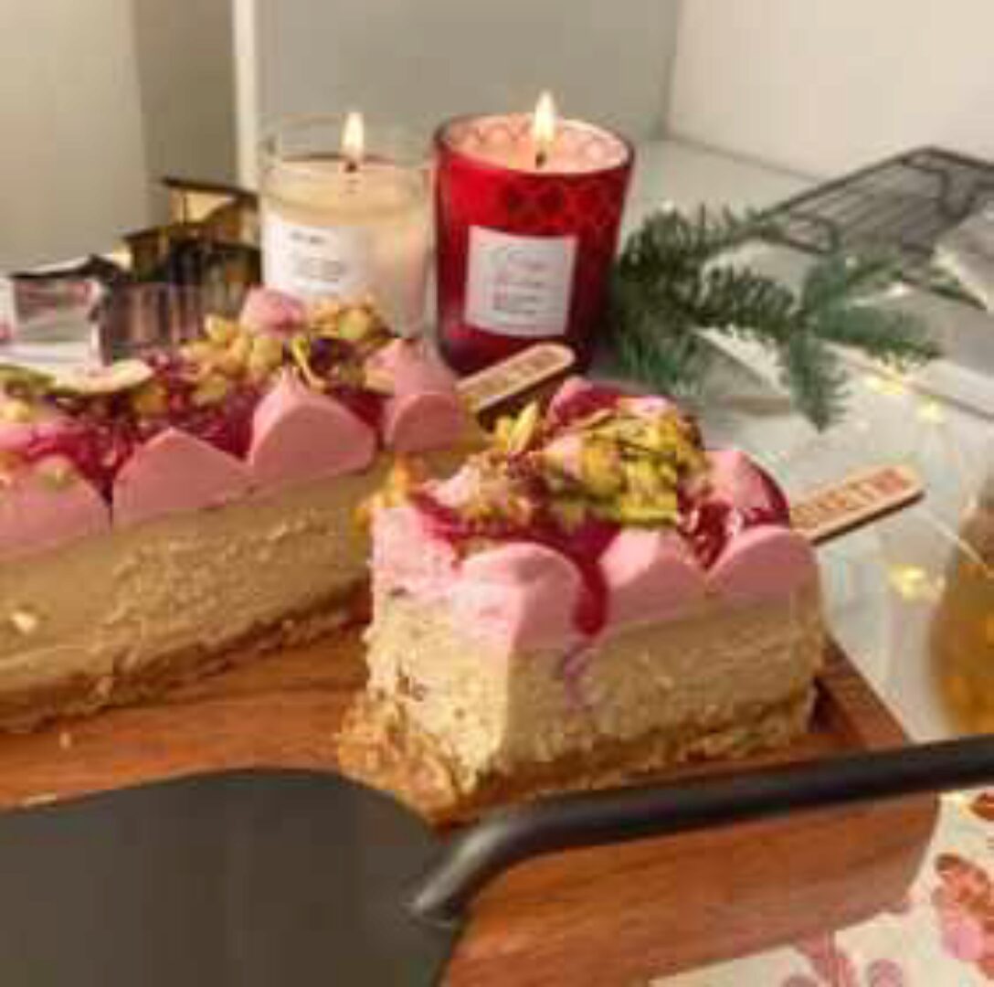 Чизкейк Фисташка-Малина (Екатерина Перегудова) @cupketik