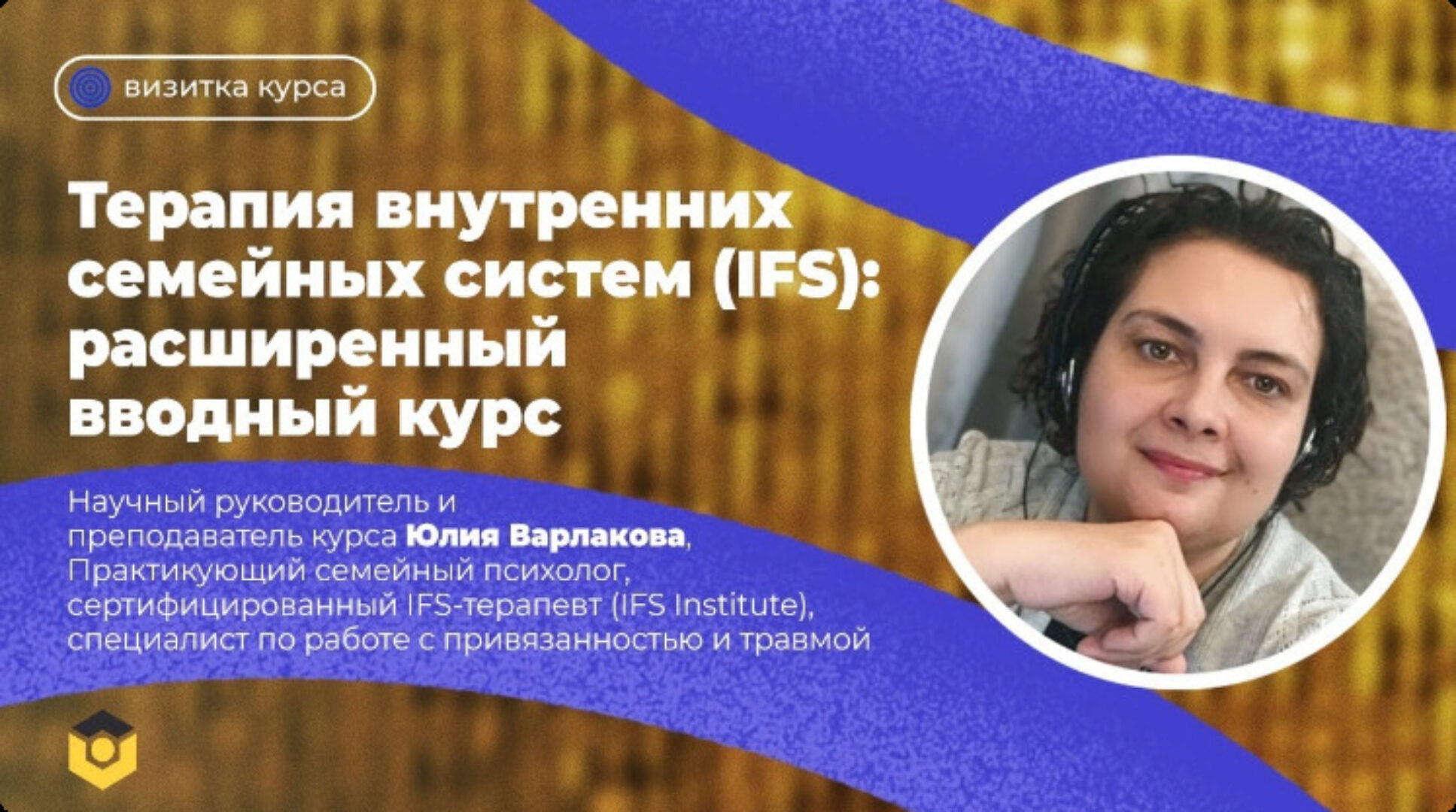 [Психодемия] Терапия внутренних семейных систем (IFS): расширенный вводный курс
