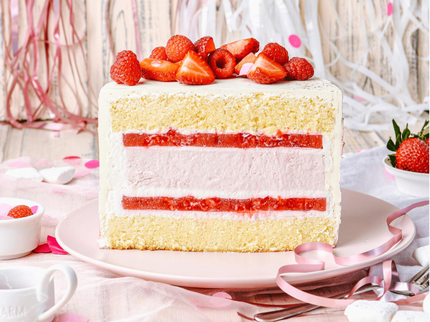 [Alina2Cake] Торт Малиновый закат (Алина Ахмадиева)