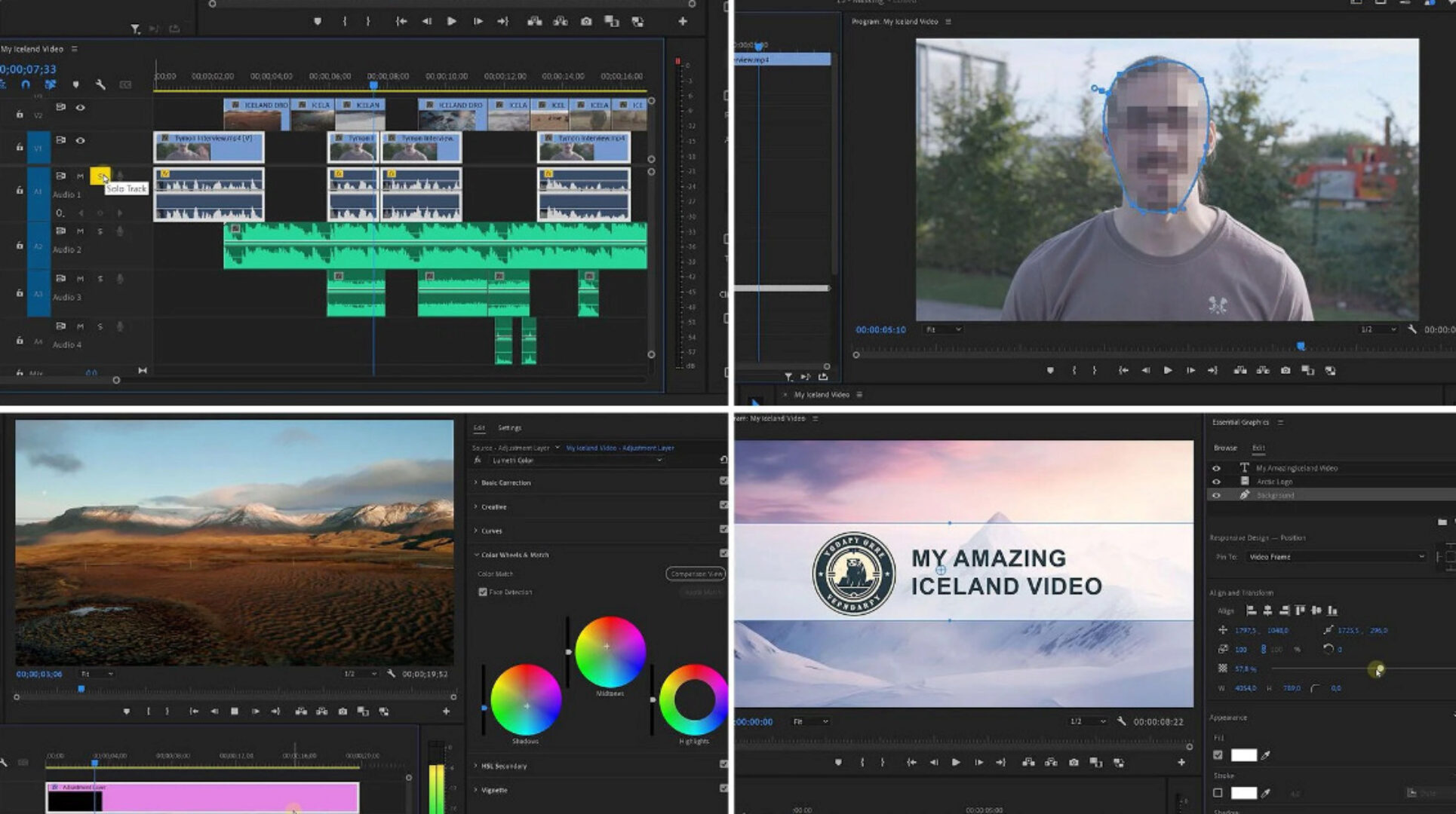 Видеомонтаж с Adobe Premiere Pro 2024 для начинающих. С переводом (Jordy Vandeput, Джорди Вандепут)