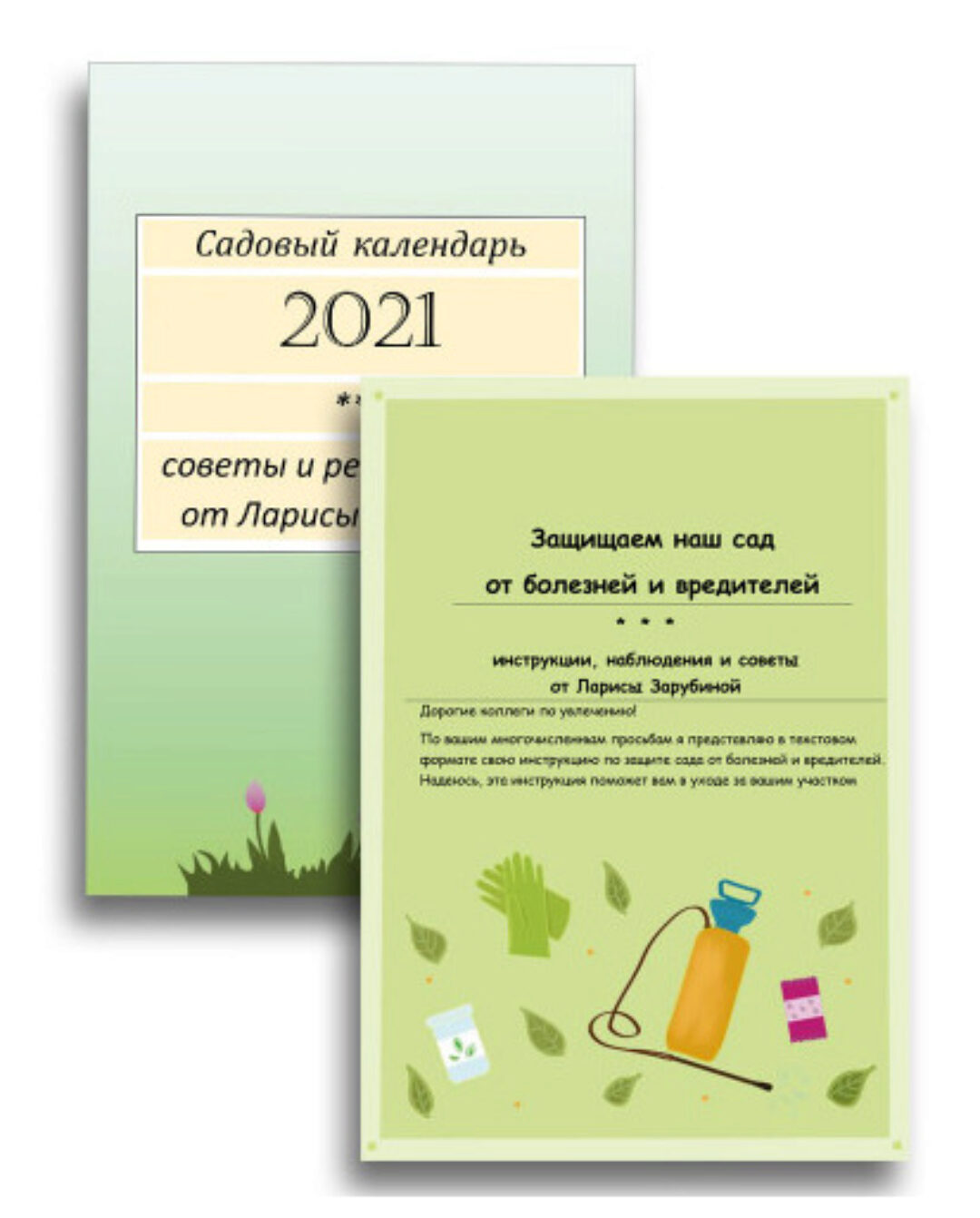 Садовый календарь + Инструкция по обработке сада (Лариса Зарубина)