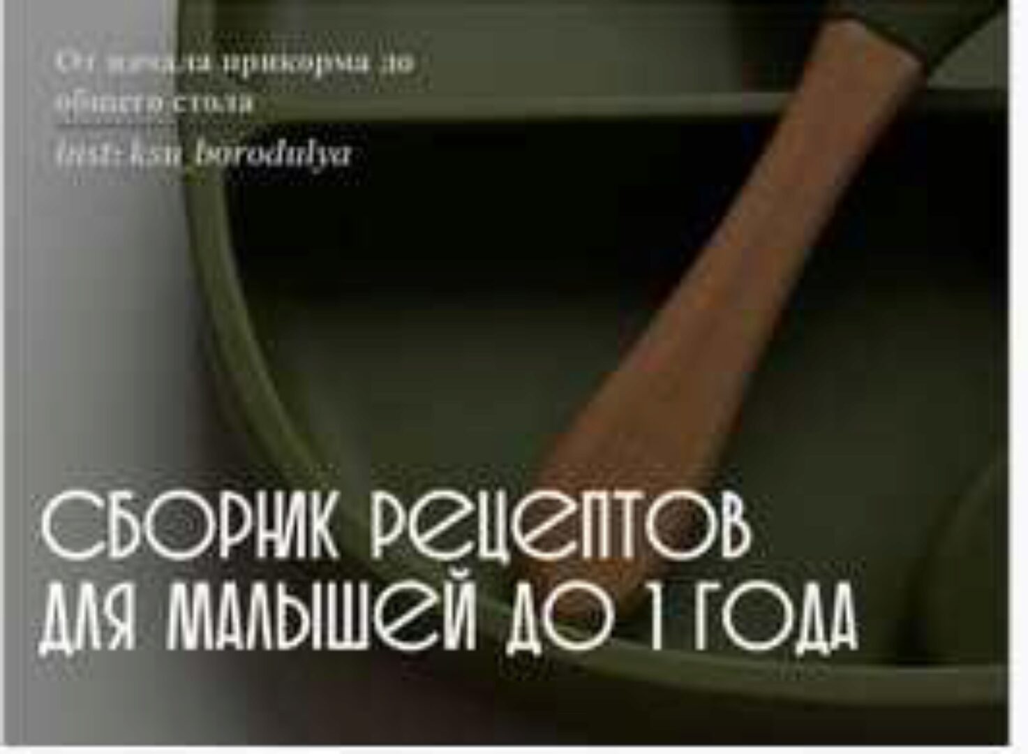 Сборник рецептов для малышей до 1 года (Ксения Степанова)