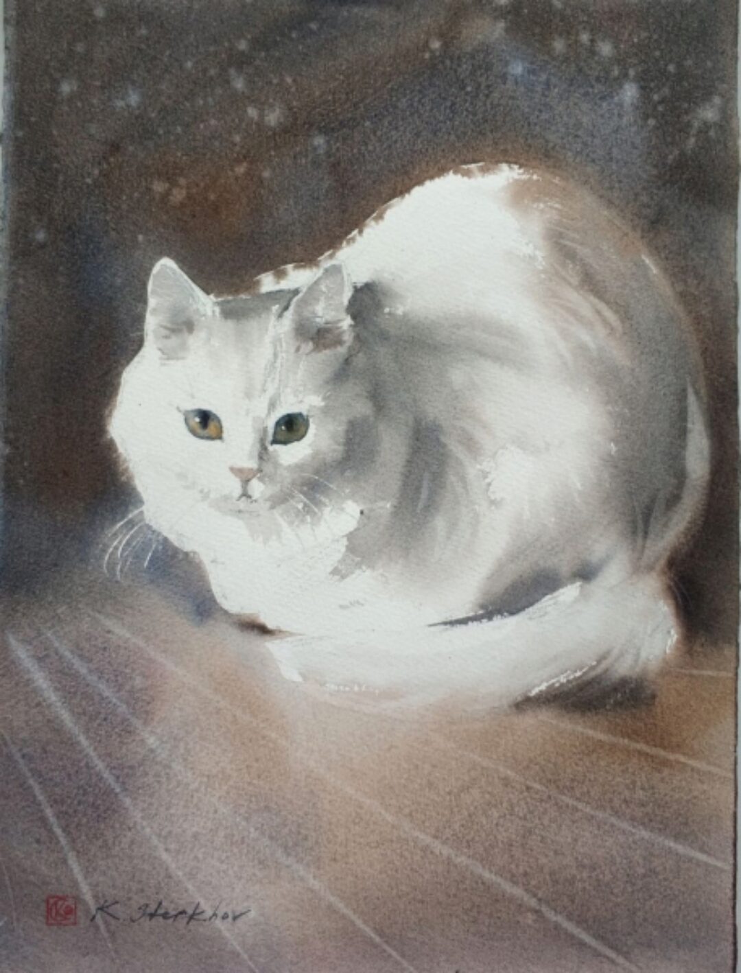 [Lectoroom] Рисуем котиков акварелью (Константин Стерхов)