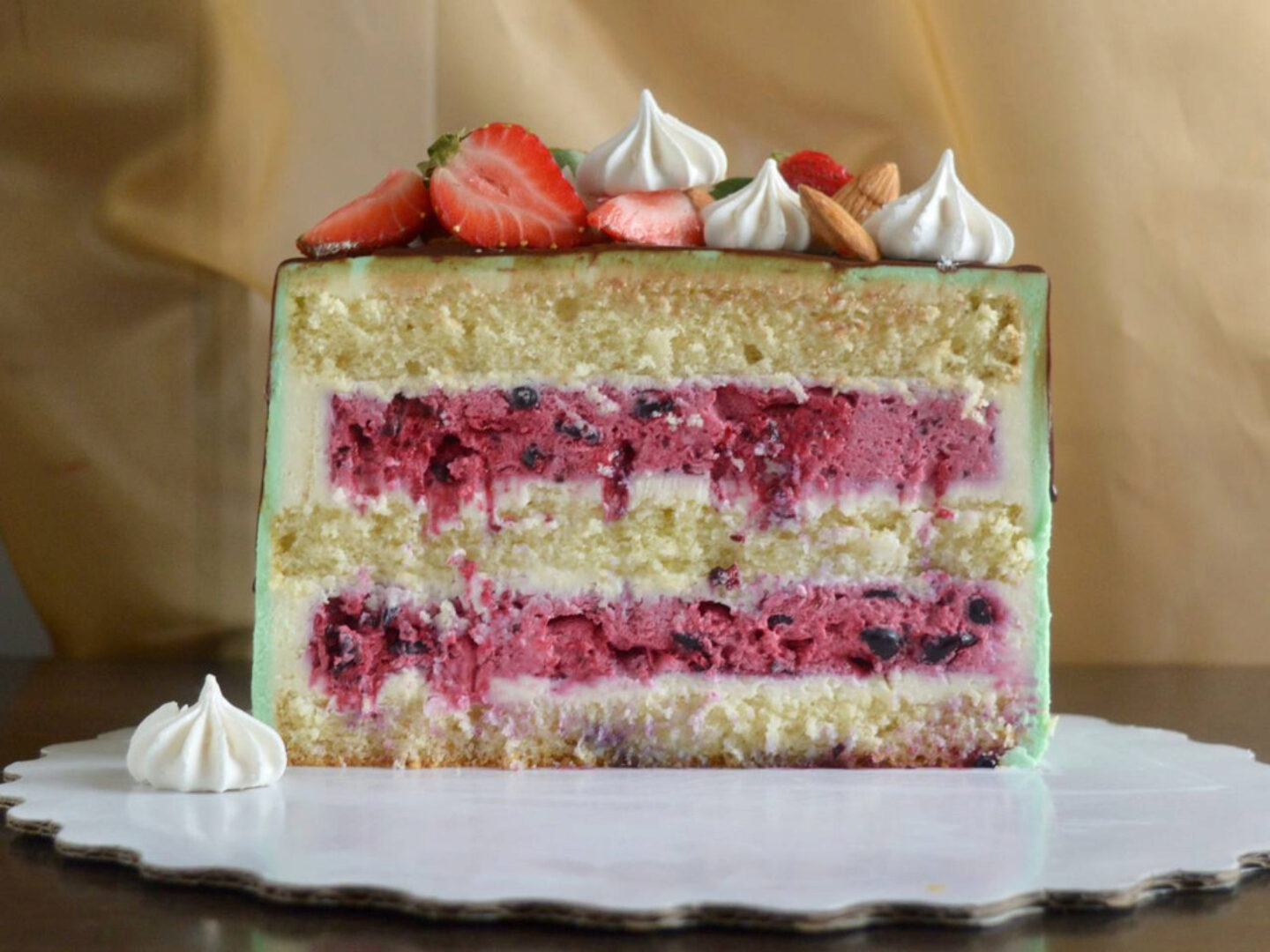 Торт Смородиновое мороженое (Дарья Семененко)