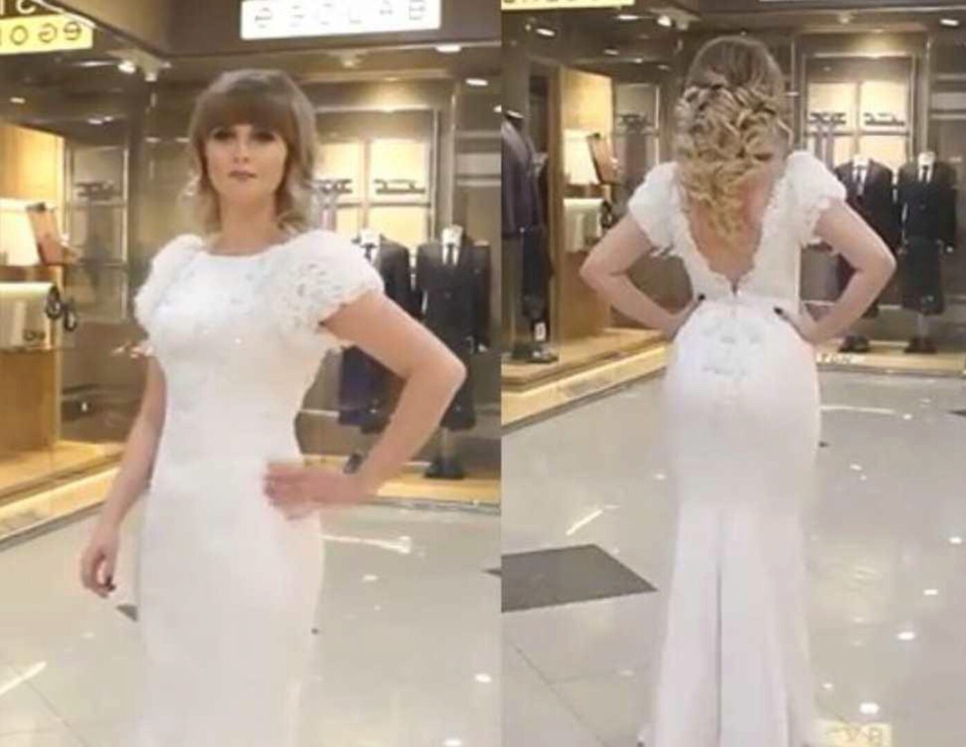 [АСП] Свадебное платье с открытой спинкой. Упрощенная версия 2016 (Юлия Трофимова)