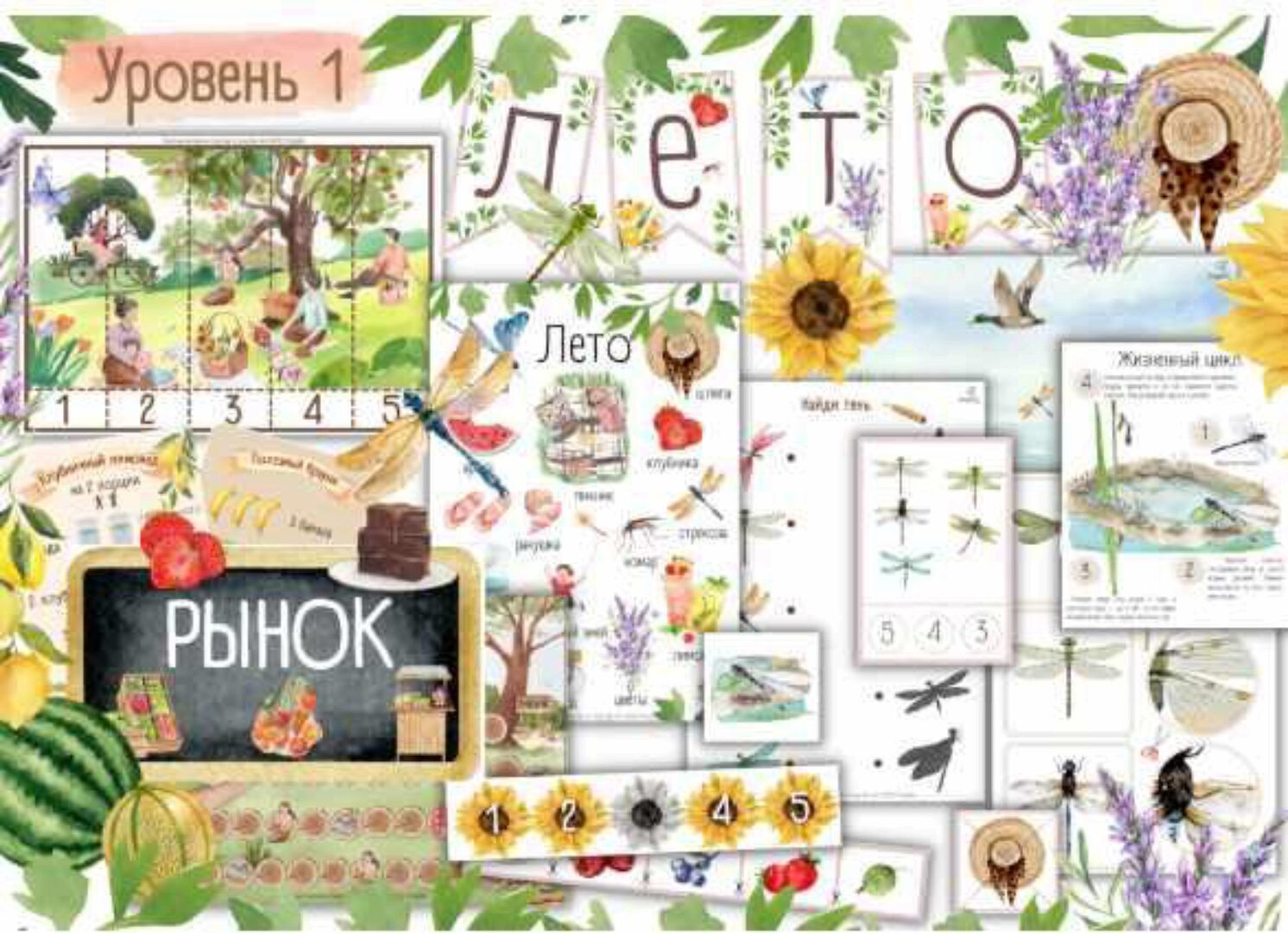 [busy-bee] Лето Уровень 1