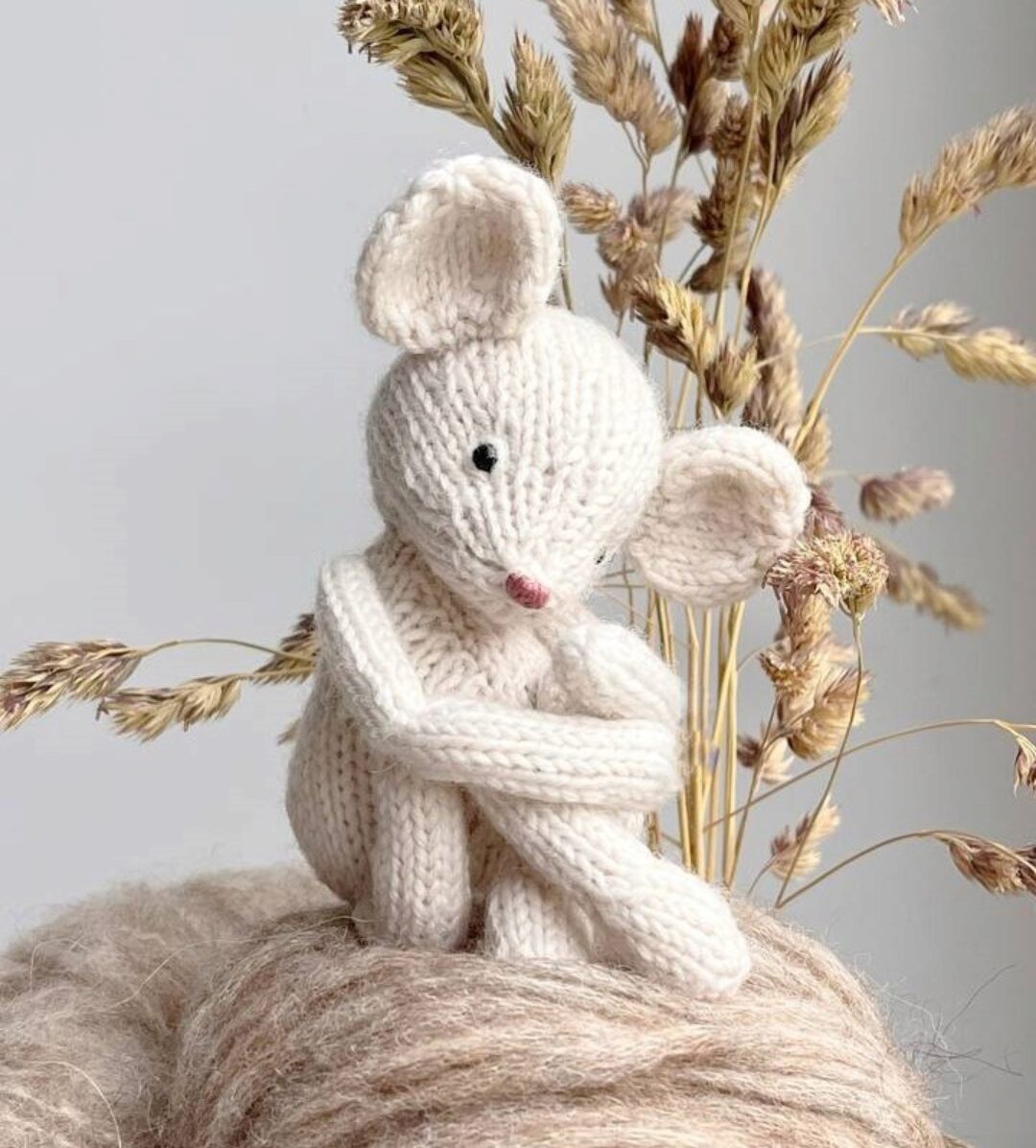 [Knit By Mary Nik] Мышка Пикси (Мария Никулина)