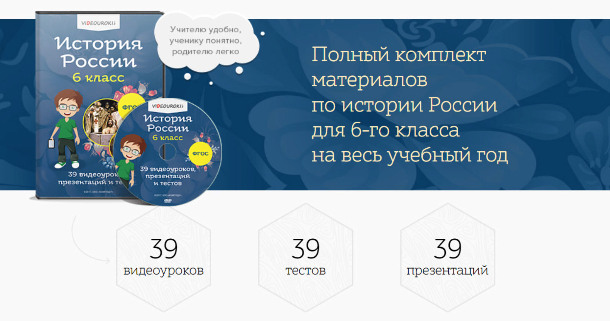 [Videouroki] Полный комплект материалов по истории России для 6-го класса на весь учебный год (Дмитрий Тарасов)