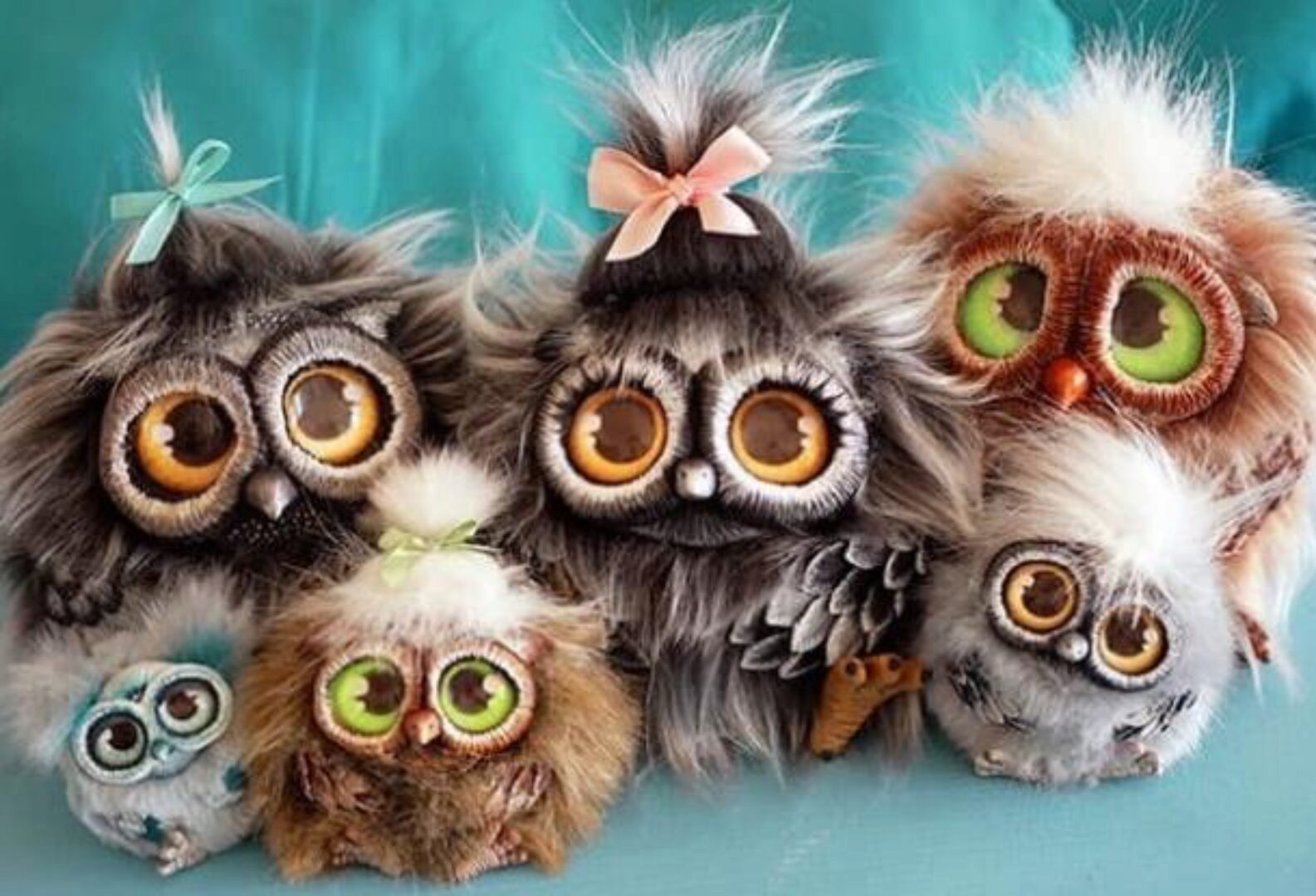 [Игрушки] Комплект «Совушка и компания» (Анастасия Астафьева)