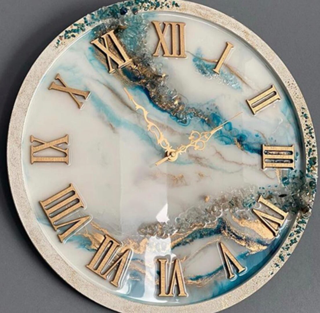 Авторский курс по созданию часов из эпоксидной смолы 2022 (Юлия Гарипова)